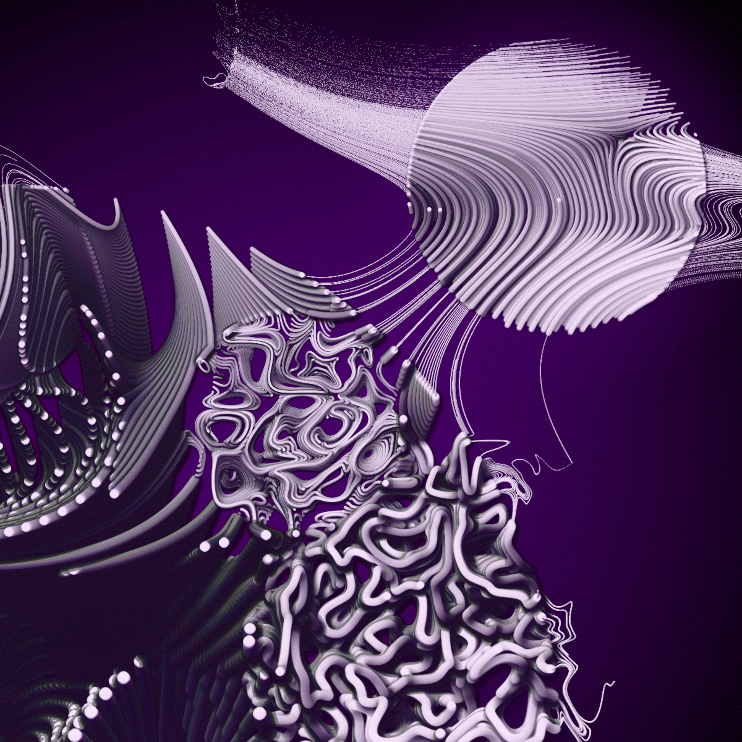 Art Blocks - Art Blocks v2 - The Inner World #83 - NFT # 352000083