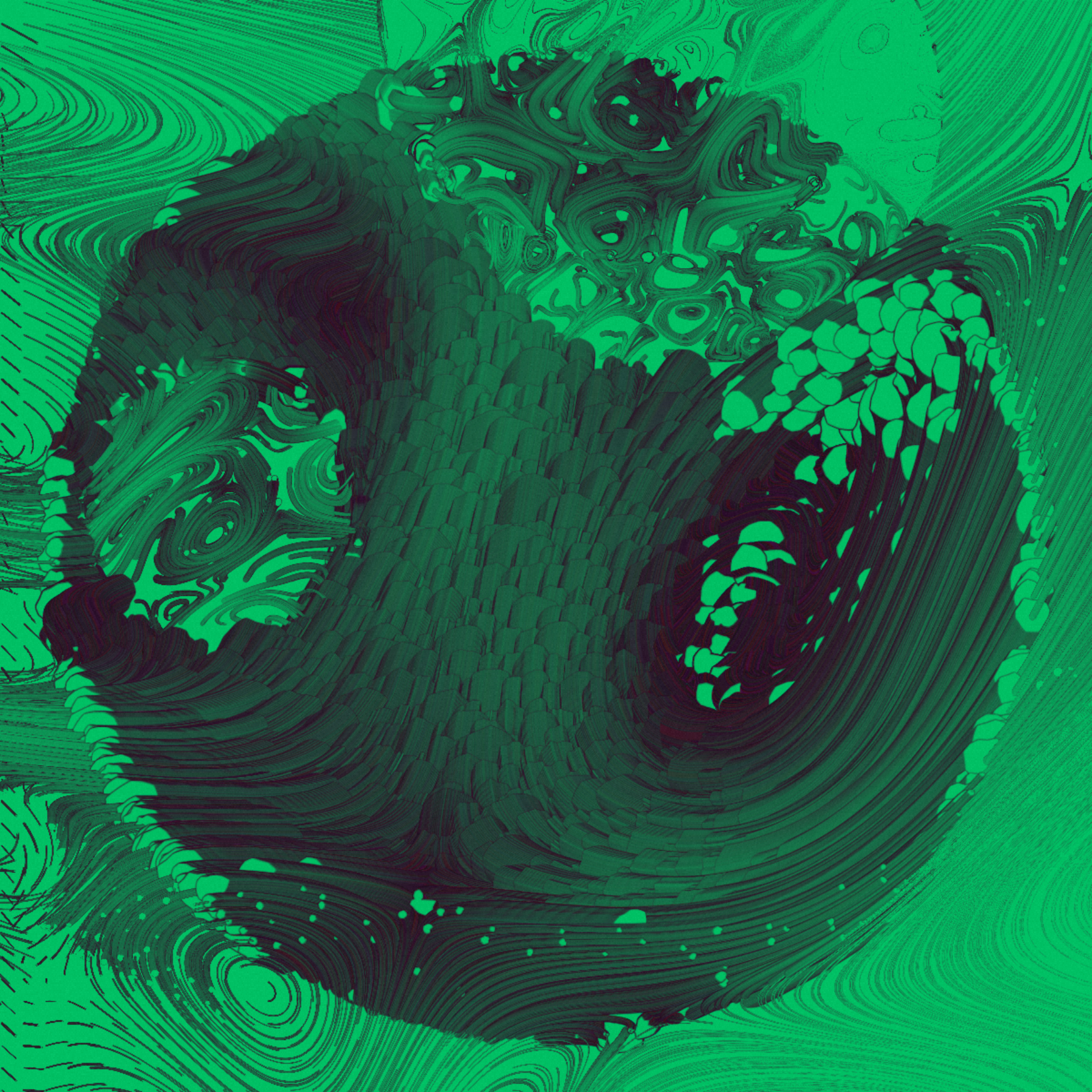 Art Blocks - Art Blocks v2 - The Inner World #86 - NFT # 352000086