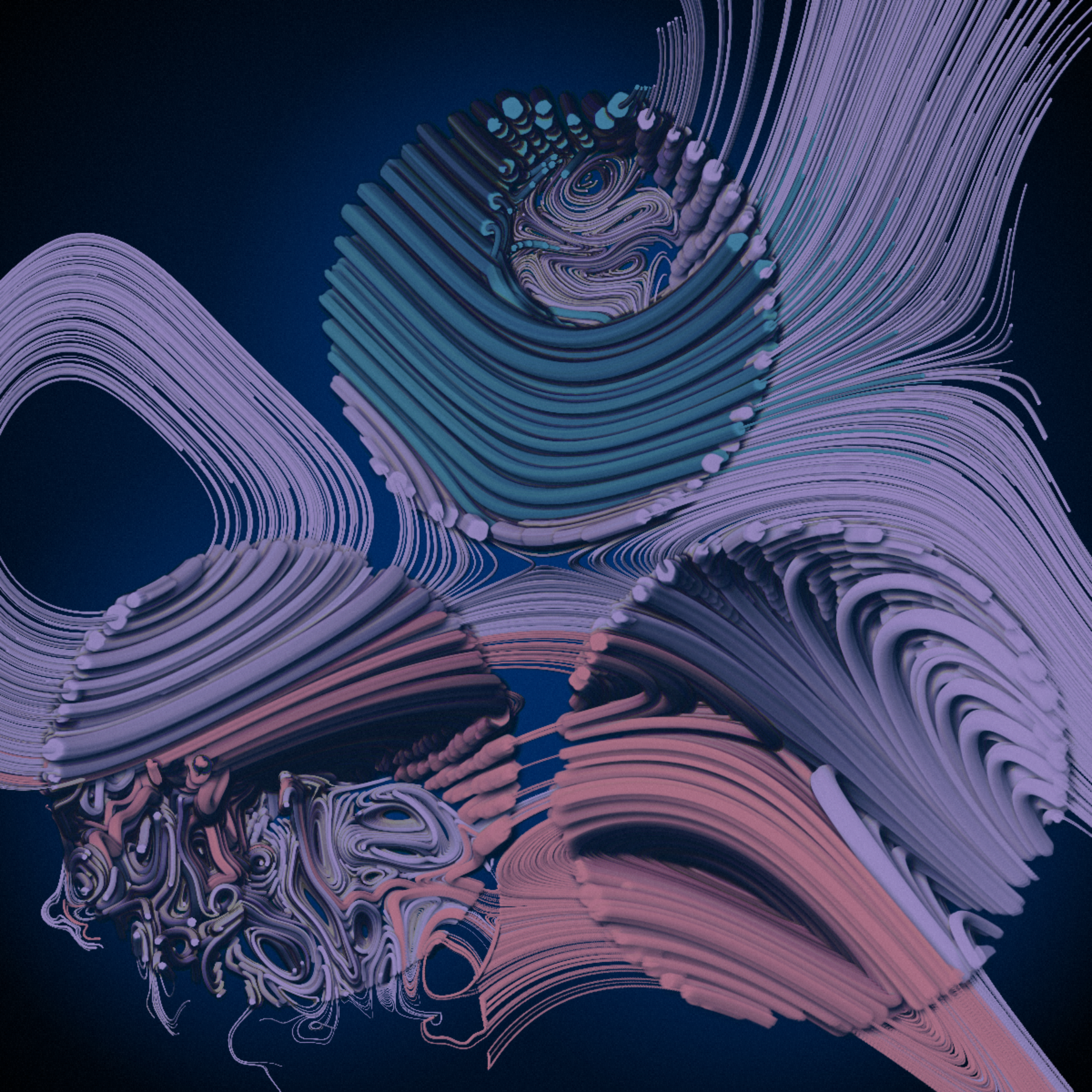 Art Blocks - Art Blocks v2 - The Inner World #87 - NFT # 352000087