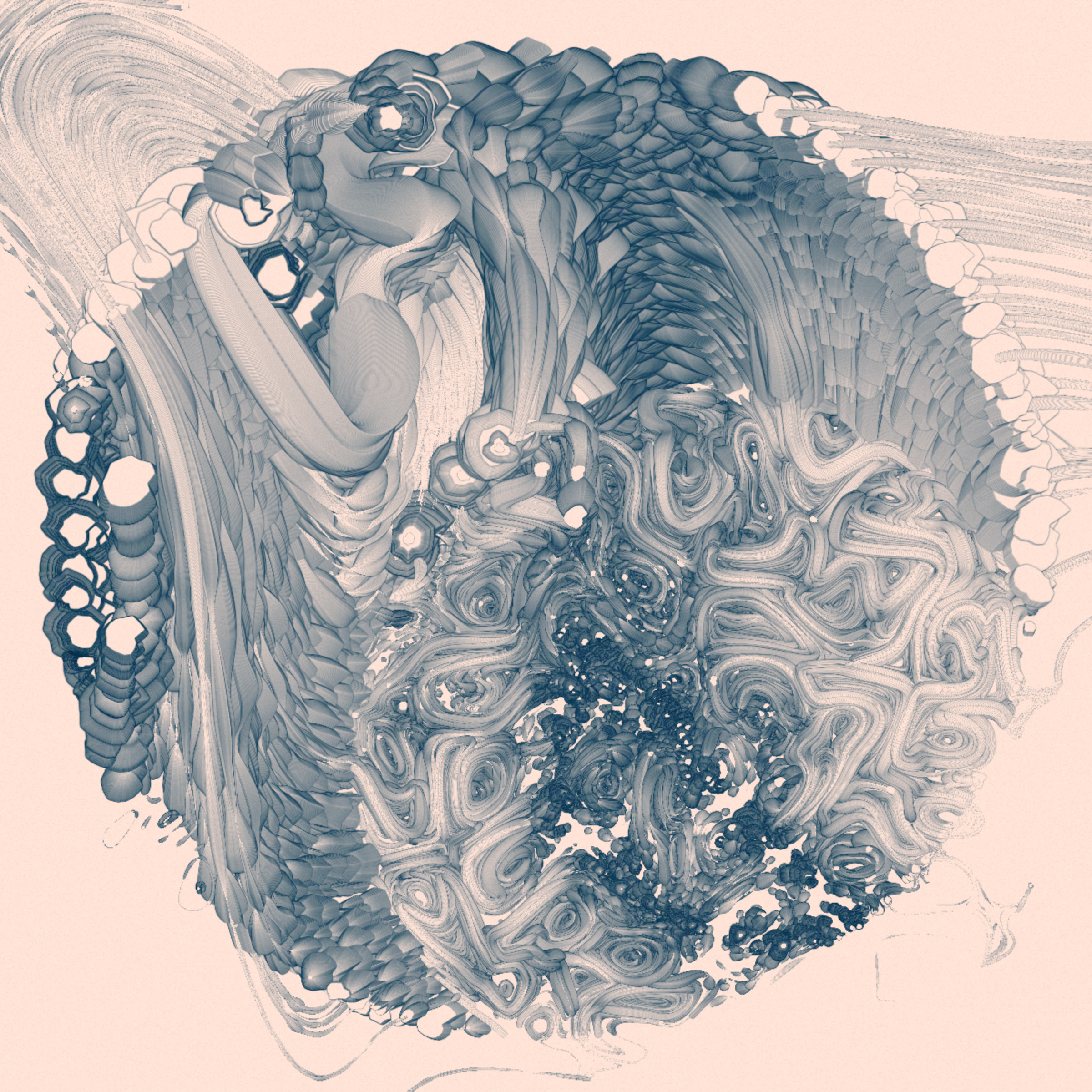 Art Blocks - Art Blocks v2 - The Inner World #91 - NFT # 352000091