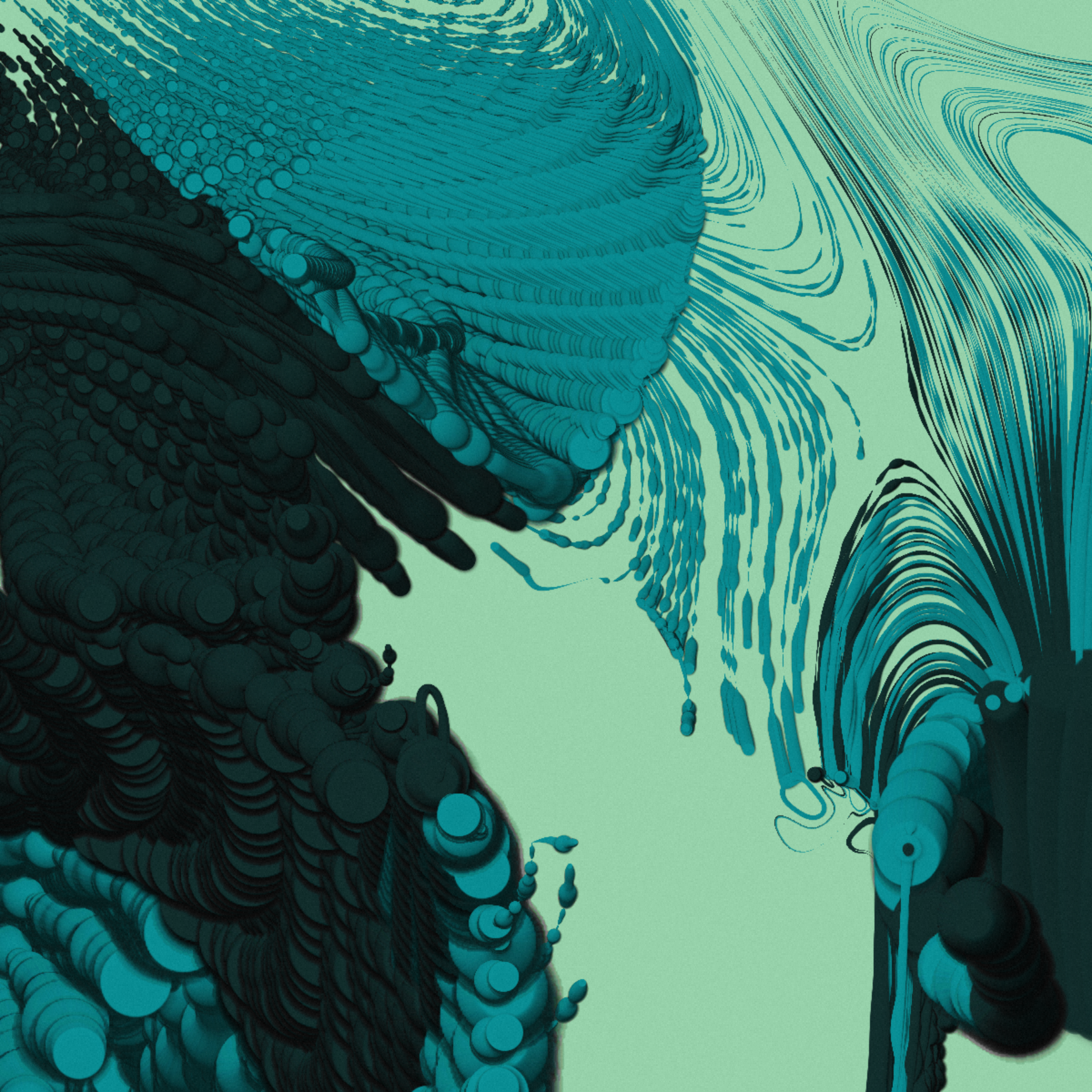 Art Blocks - Art Blocks v2 - The Inner World #95 - NFT # 352000095