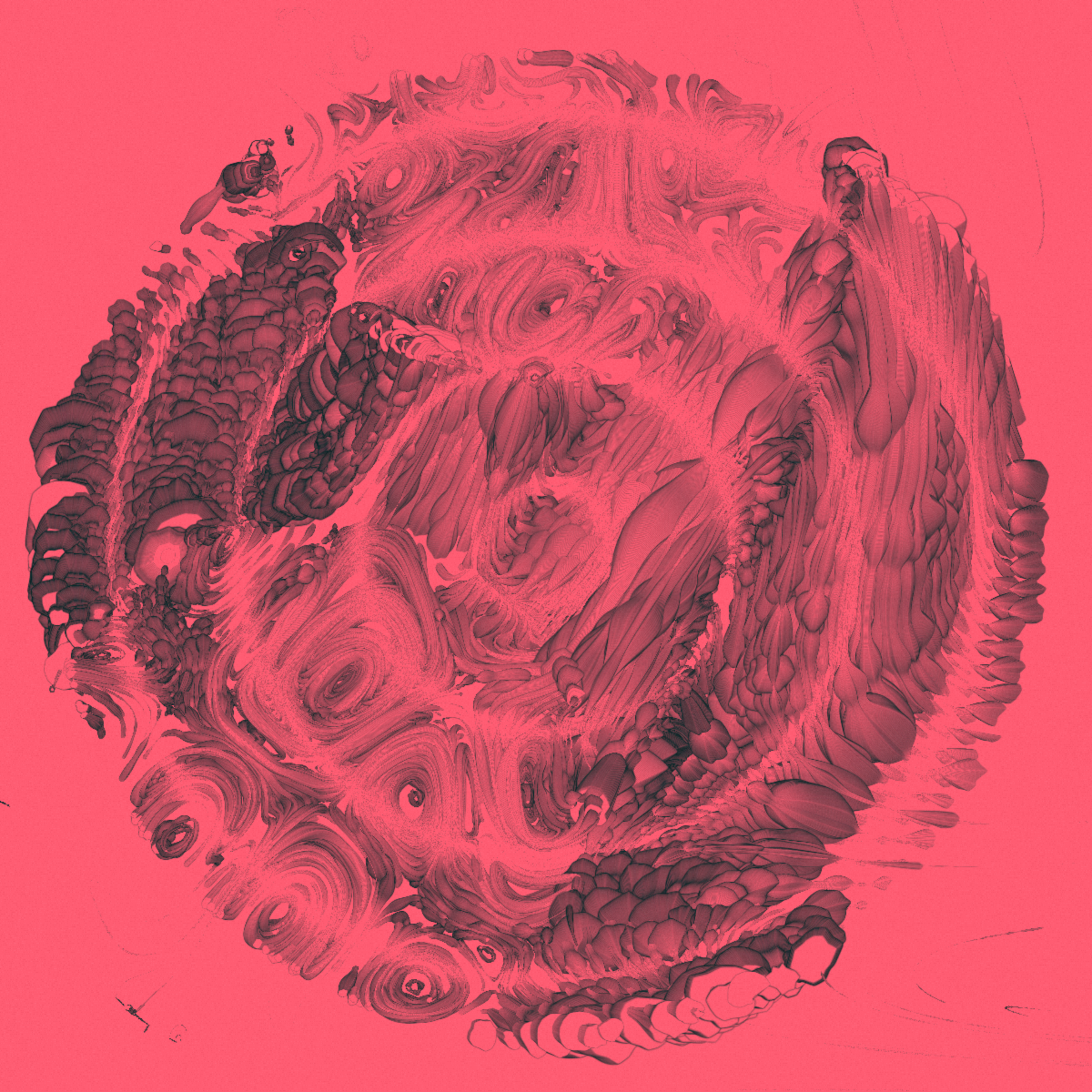 Art Blocks - Art Blocks v2 - The Inner World #112 - NFT # 352000112