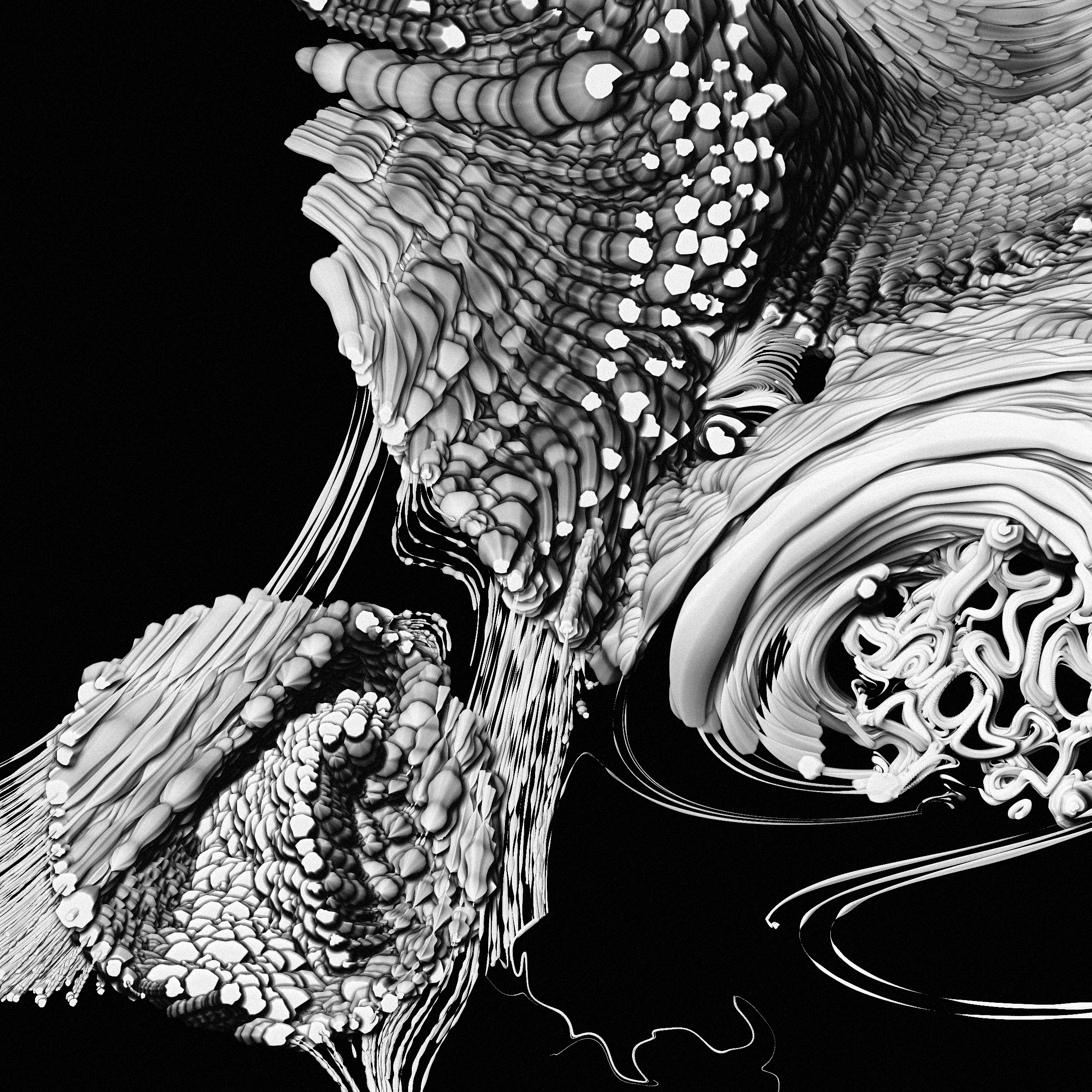 Art Blocks - Art Blocks v2 - The Inner World #115 - NFT # 352000115