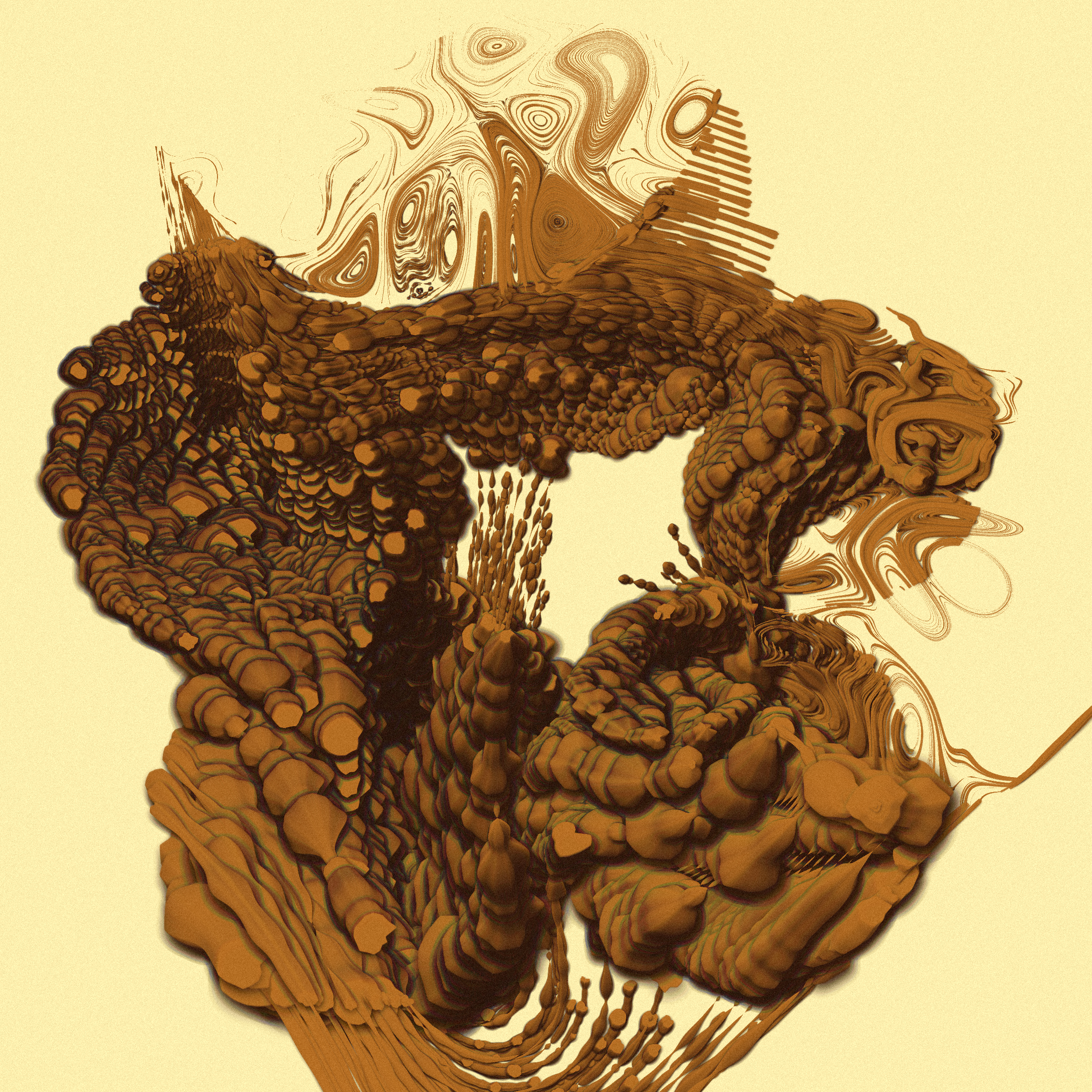 Art Blocks - Art Blocks v2 - The Inner World #118 - NFT # 352000118