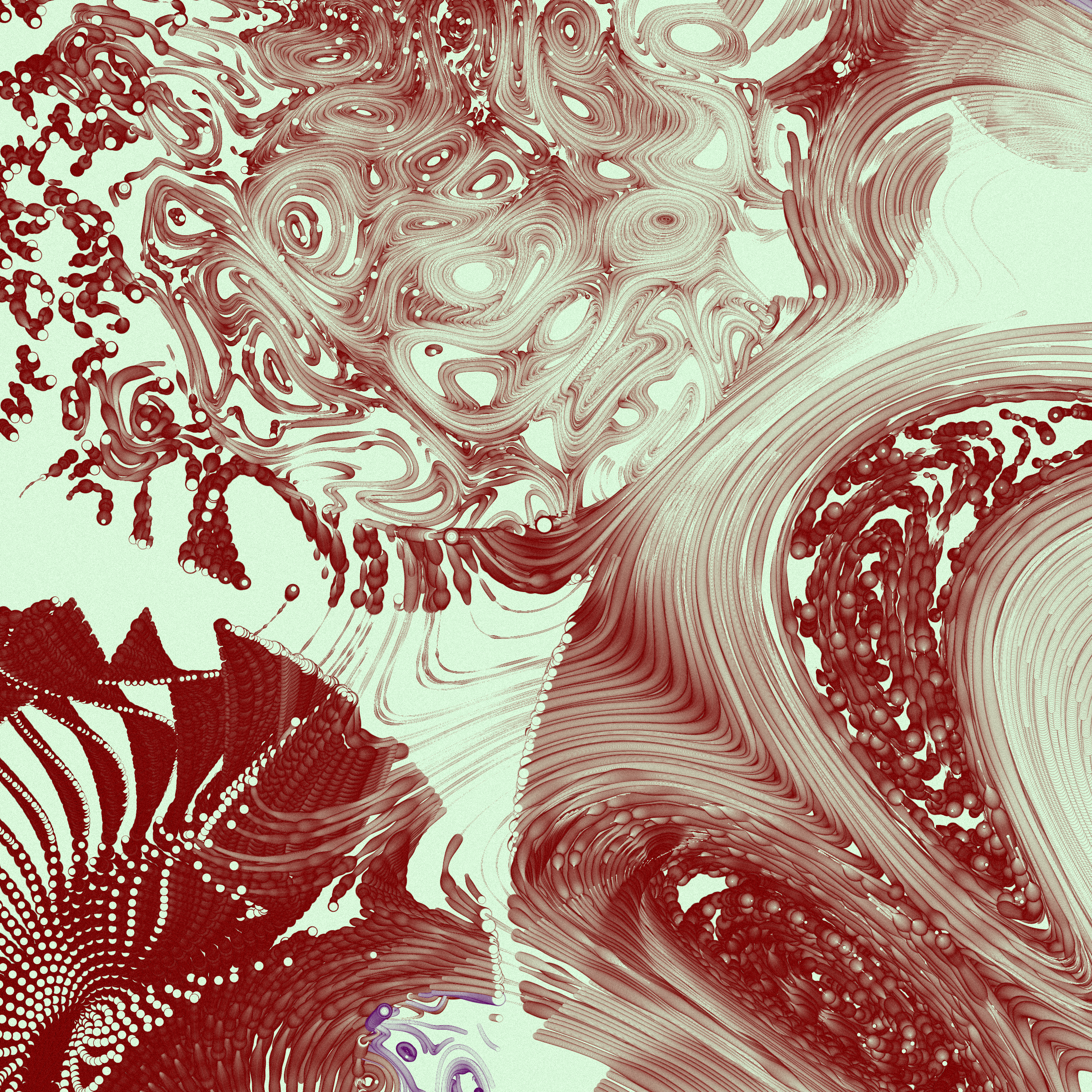 Art Blocks - Art Blocks v2 - The Inner World #124 - NFT # 352000124