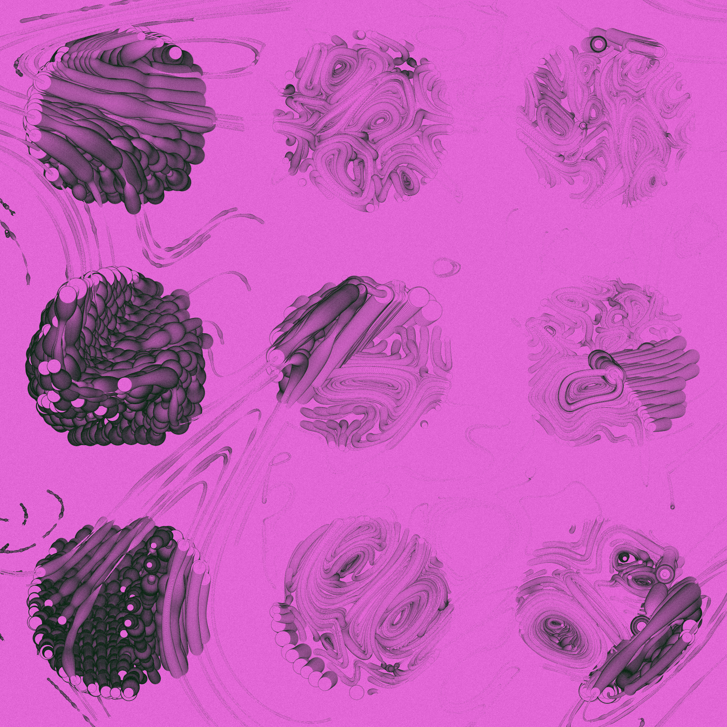 Art Blocks - Art Blocks v2 - The Inner World #131 - NFT # 352000131