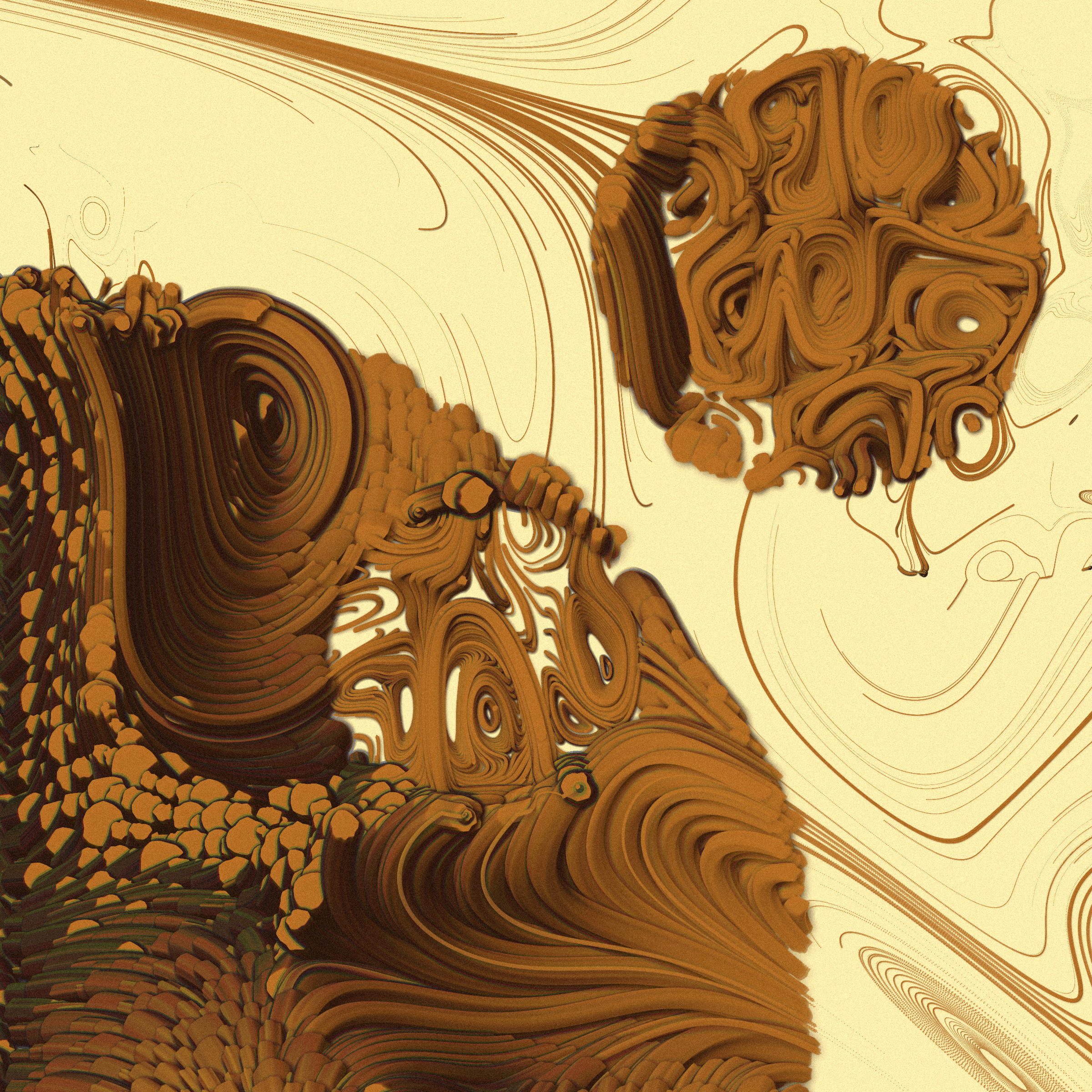 Art Blocks - Art Blocks v2 - The Inner World #148 - NFT # 352000148