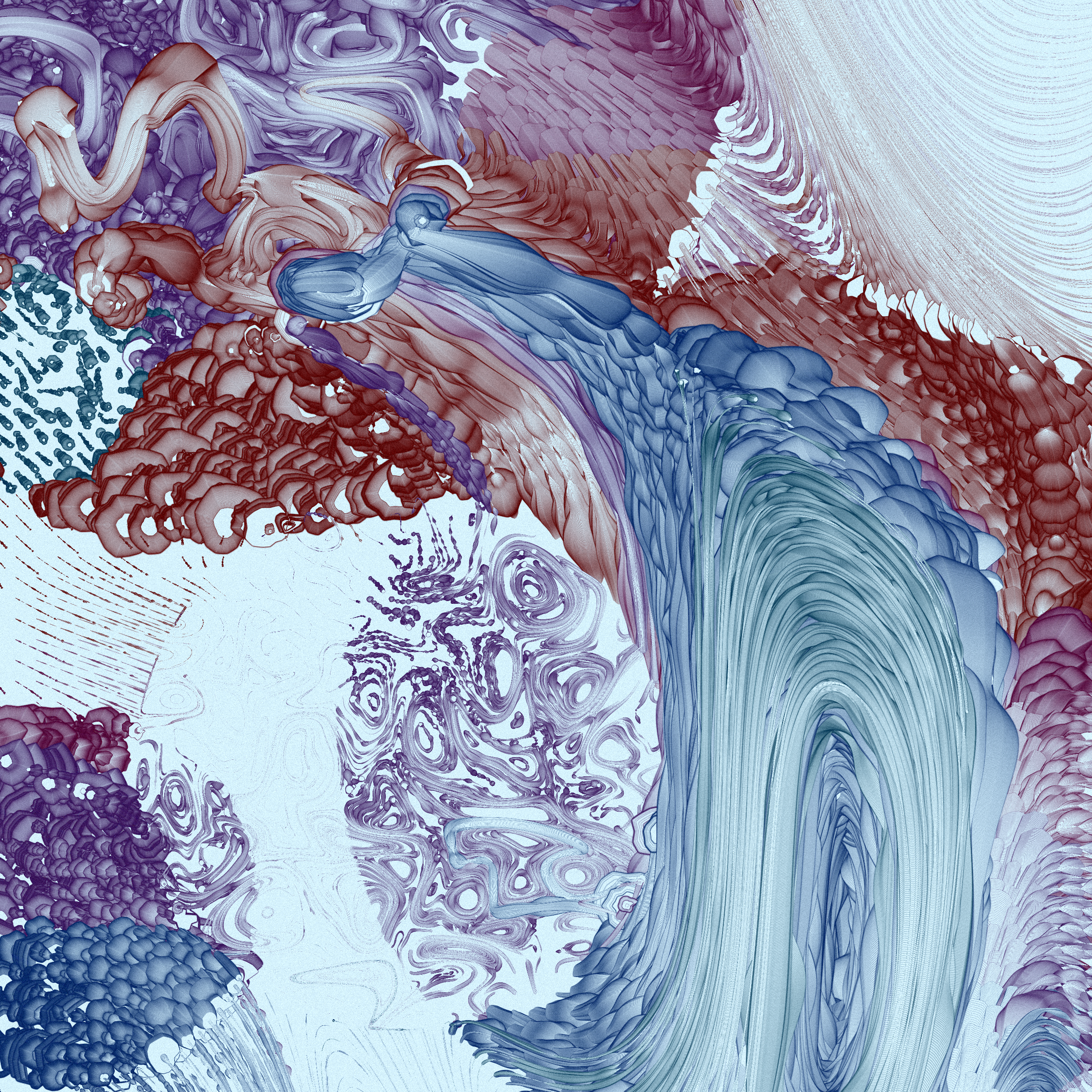 Art Blocks - Art Blocks v2 - The Inner World #149 - NFT # 352000149