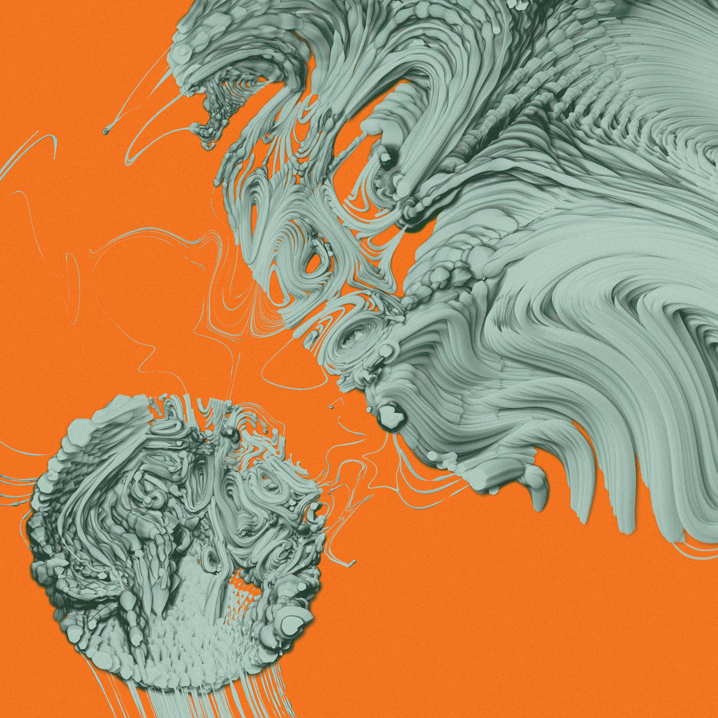 Art Blocks - Art Blocks v2 - The Inner World #154 - NFT # 352000154