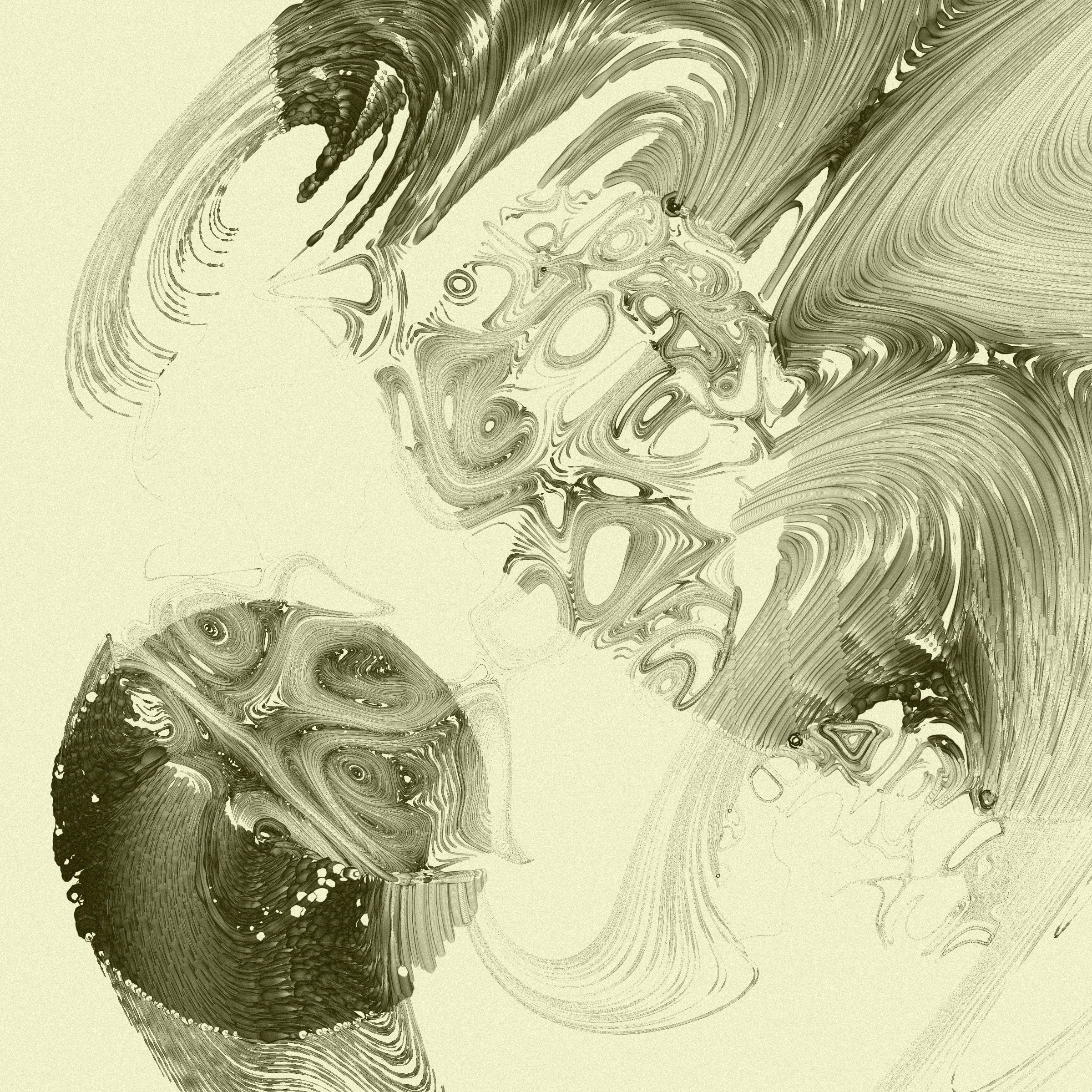 Art Blocks - Art Blocks v2 - The Inner World #157 - NFT # 352000157