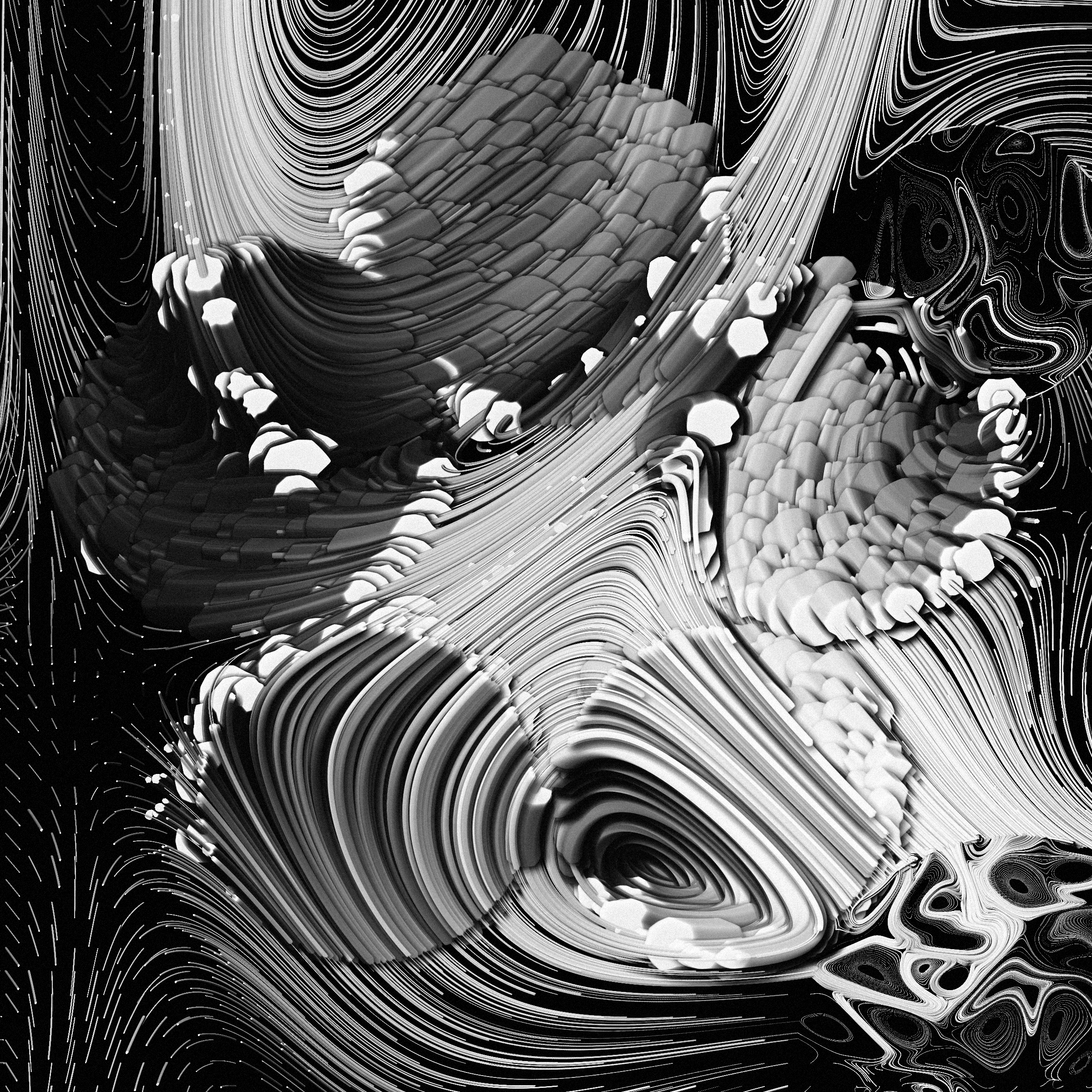 Art Blocks - Art Blocks v2 - The Inner World #160 - NFT # 352000160