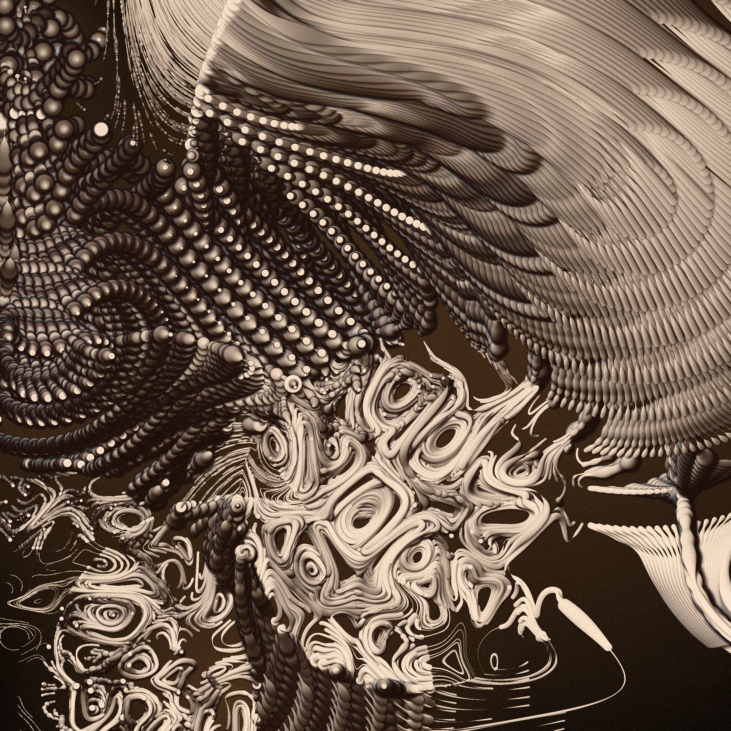 Art Blocks - Art Blocks v2 - The Inner World #161 - NFT # 352000161