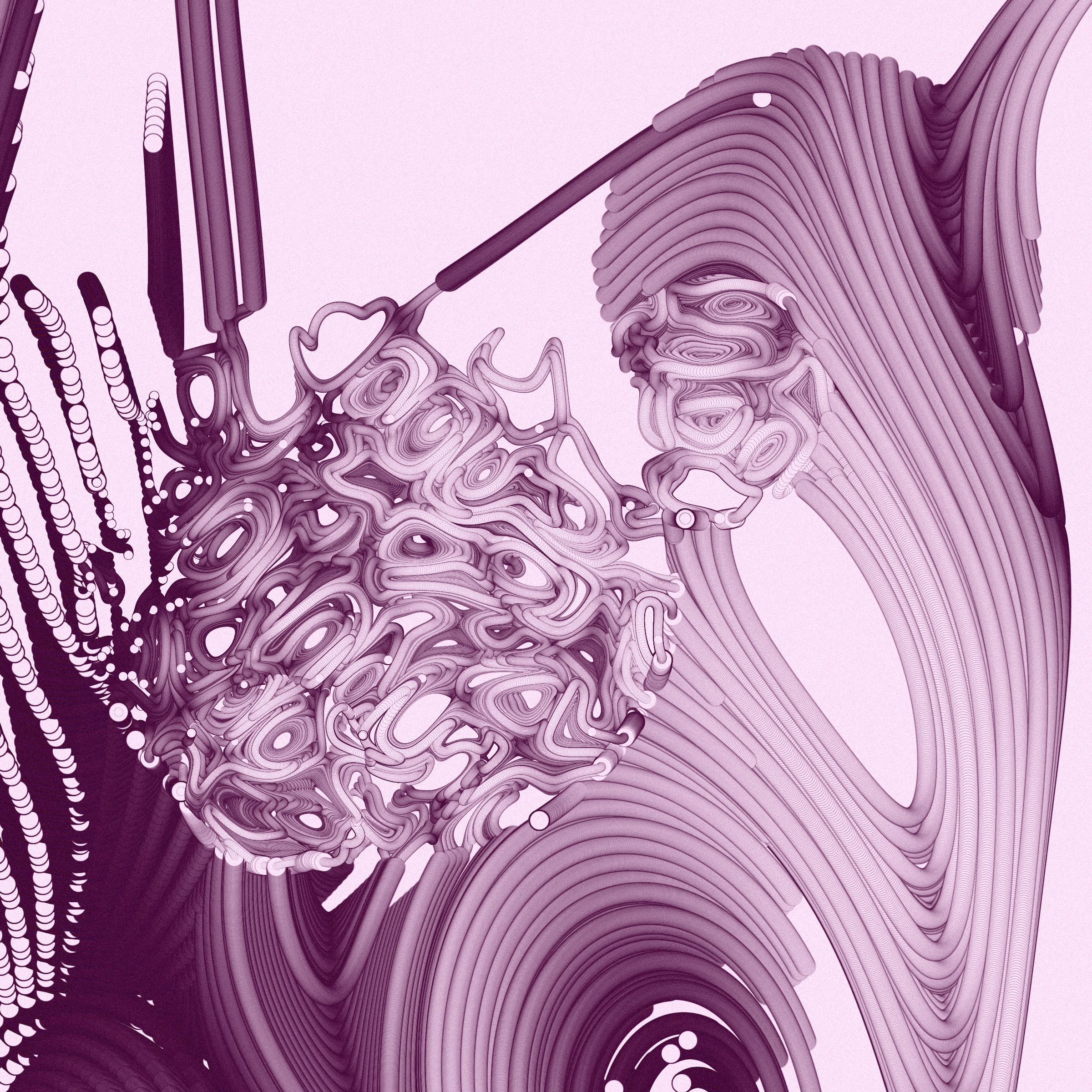 Art Blocks - Art Blocks v2 - The Inner World #168 - NFT # 352000168