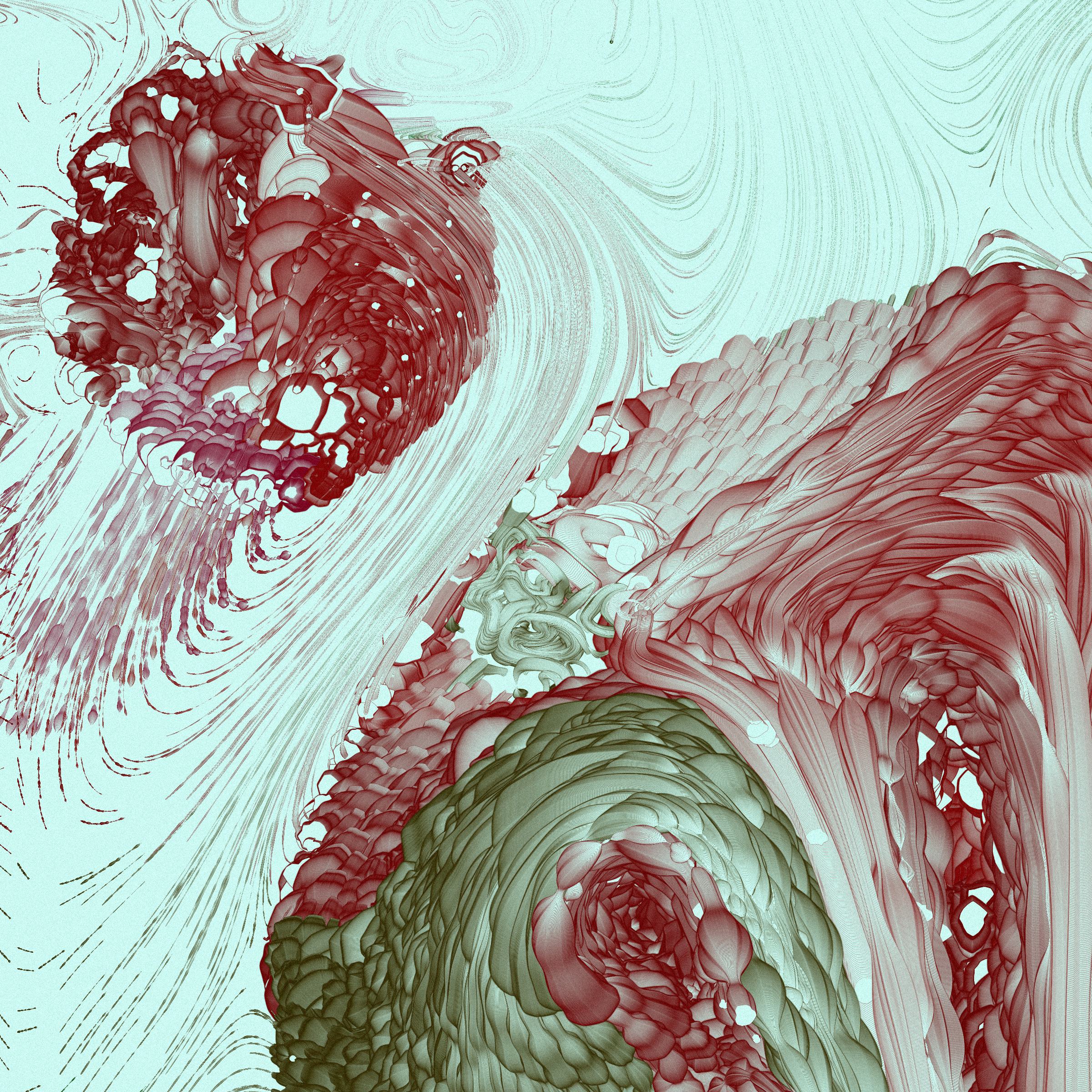 Art Blocks - Art Blocks v2 - The Inner World #173 - NFT # 352000173