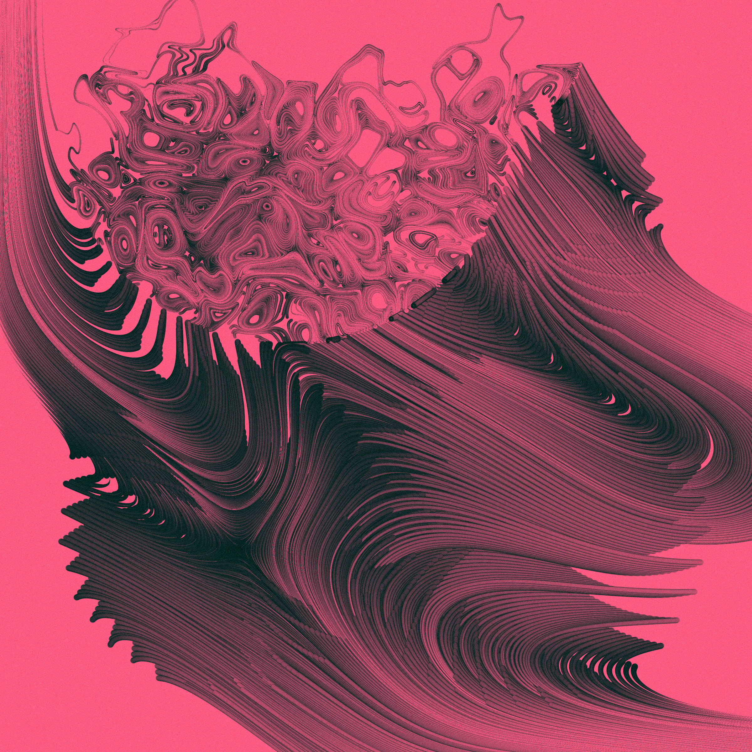 Art Blocks - Art Blocks v2 - The Inner World #174 - NFT # 352000174