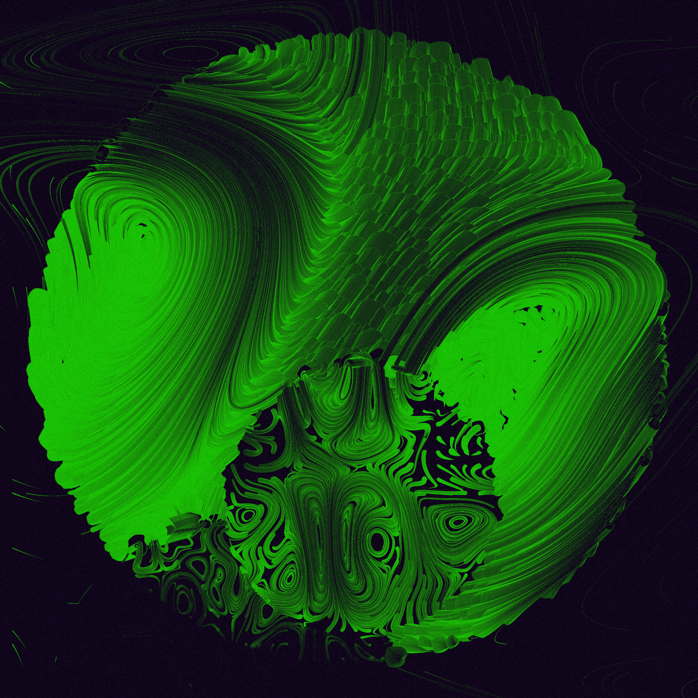 Art Blocks - Art Blocks v2 - The Inner World #175 - NFT # 352000175