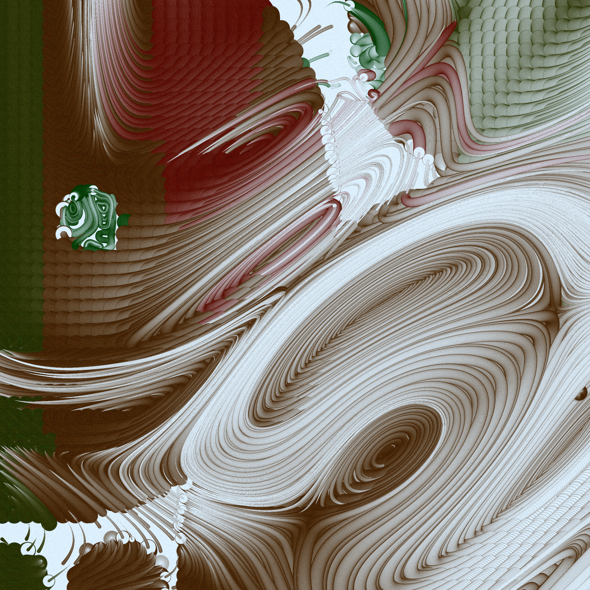 Art Blocks - Art Blocks v2 - The Inner World #179 - NFT # 352000179