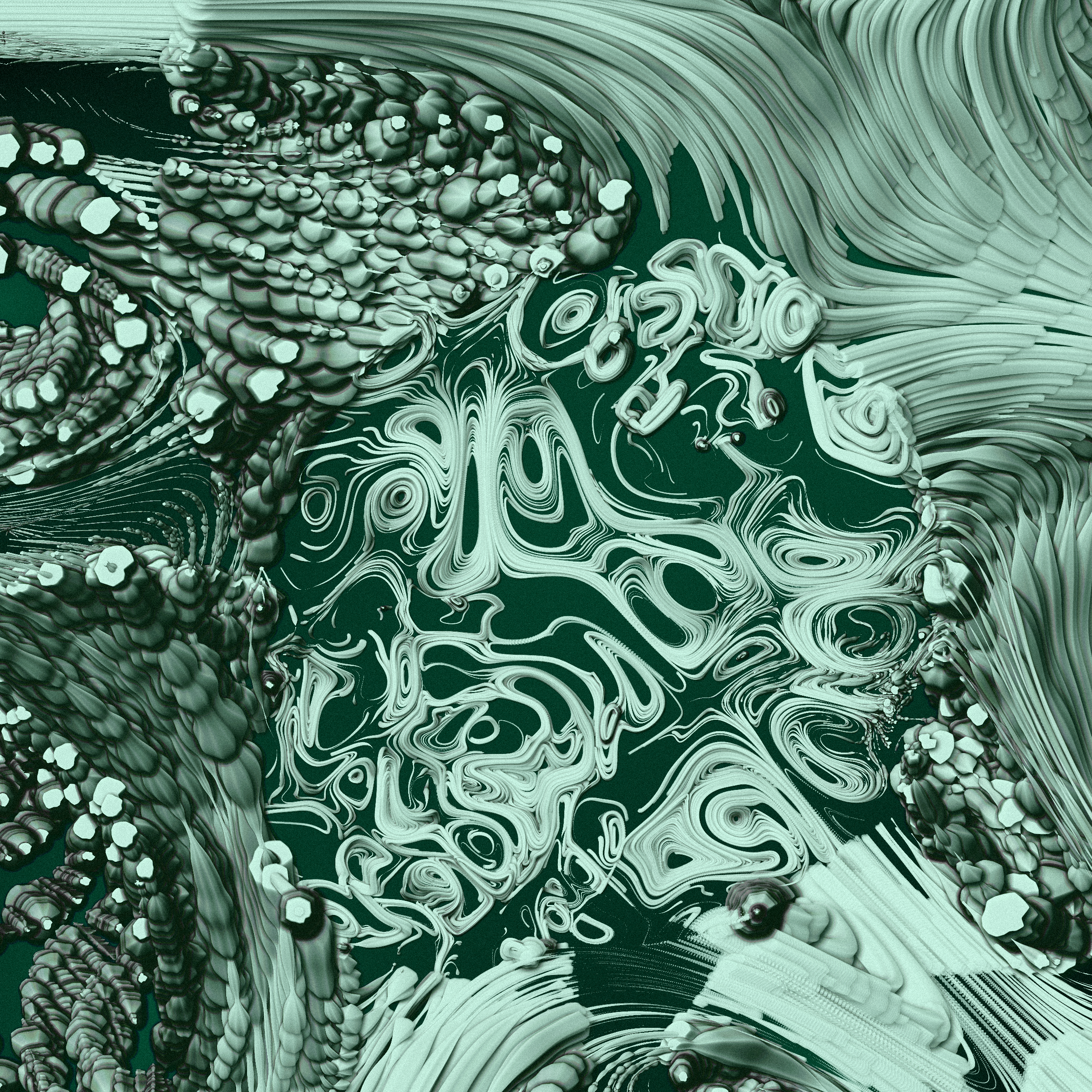 Art Blocks - Art Blocks v2 - The Inner World #181 - NFT # 352000181