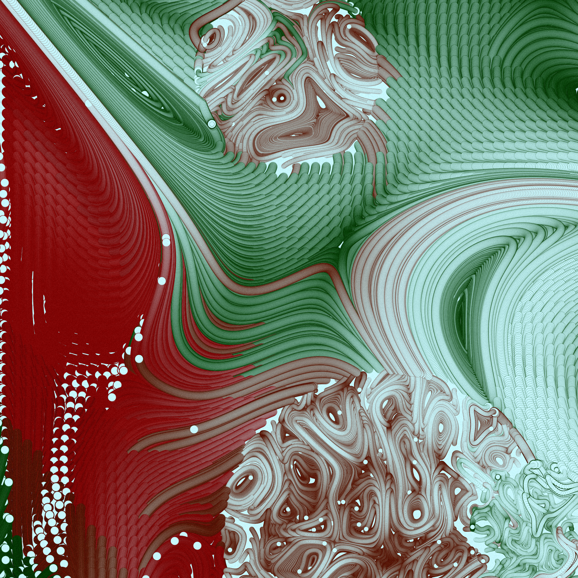 Art Blocks - Art Blocks v2 - The Inner World #191 - NFT # 352000191