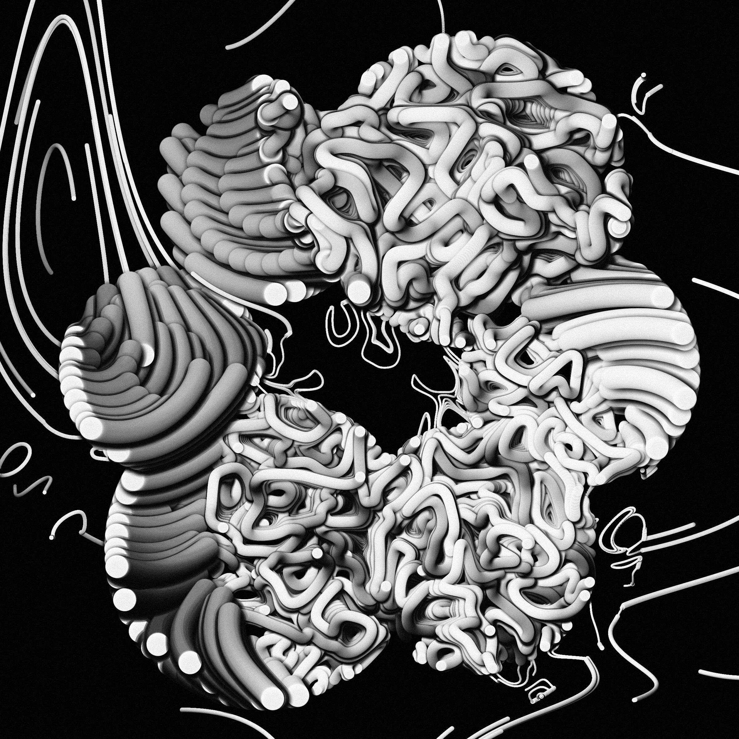 Art Blocks - Art Blocks v2 - The Inner World #203 - NFT # 352000203