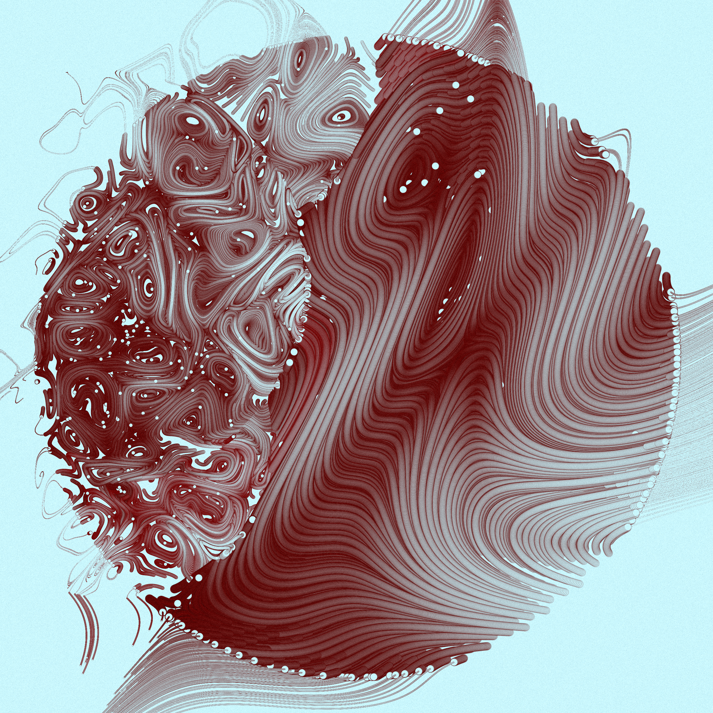 Art Blocks - Art Blocks v2 - The Inner World #214 - NFT # 352000214