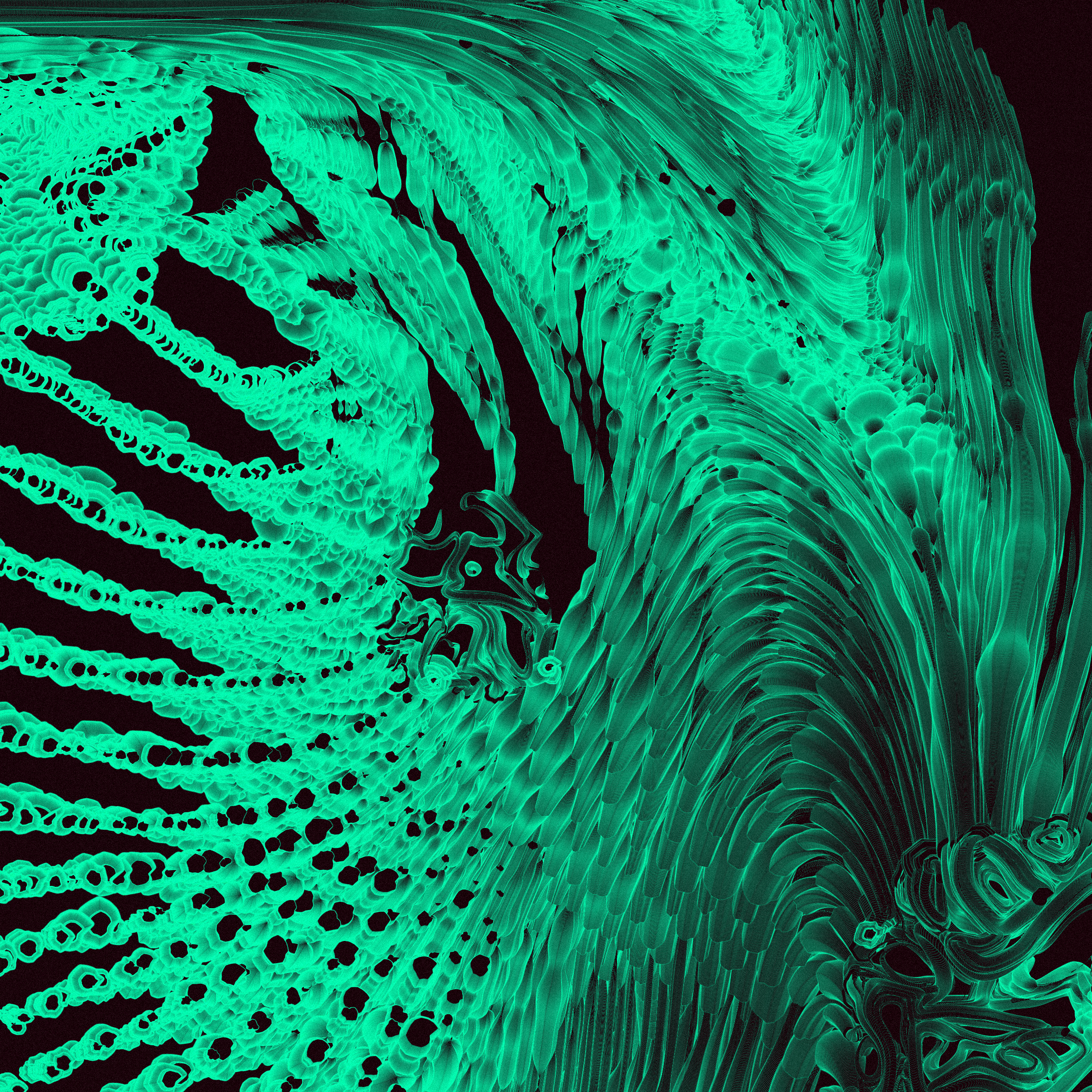 Art Blocks - Art Blocks v2 - The Inner World #216 - NFT # 352000216