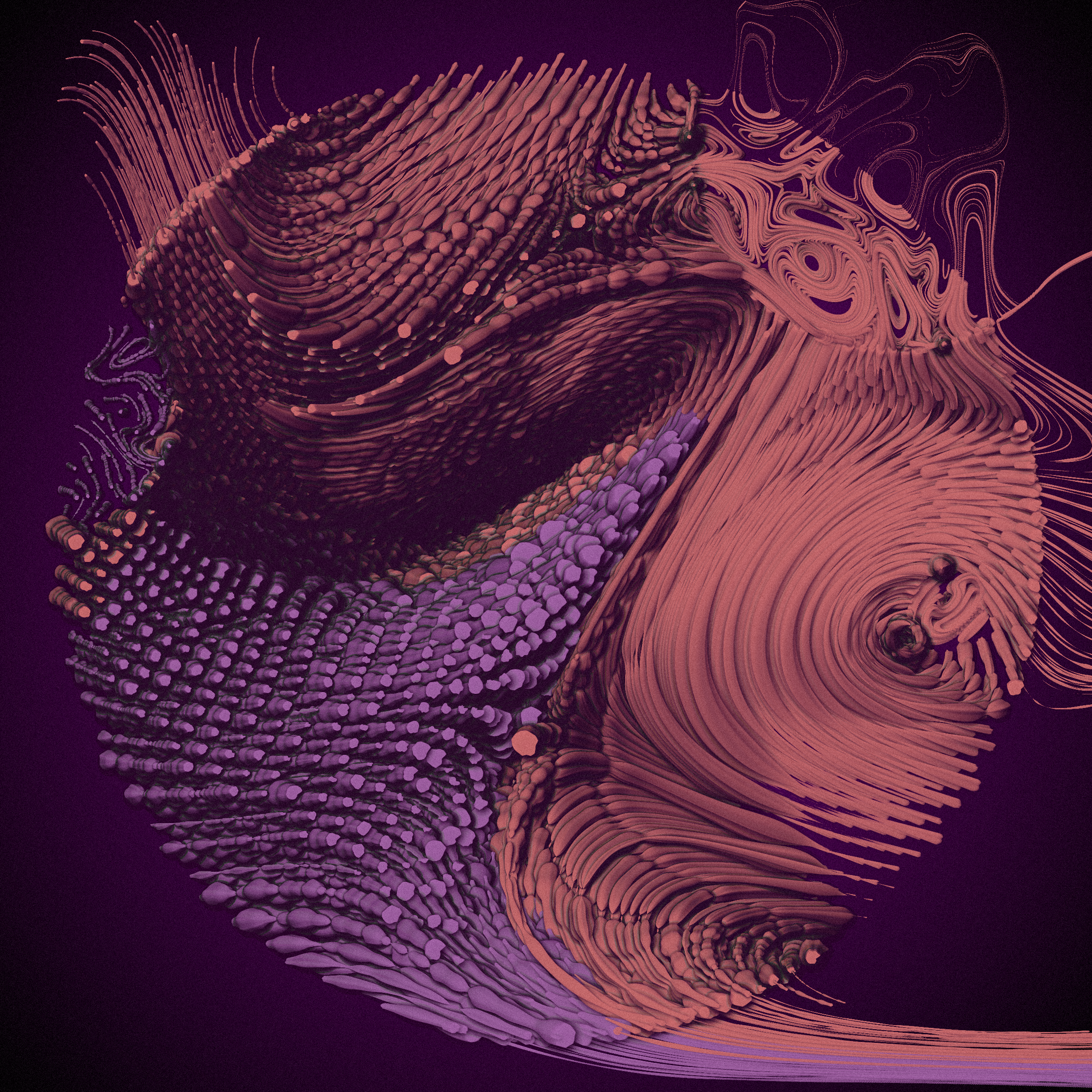 Art Blocks - Art Blocks v2 - The Inner World #217 - NFT # 352000217