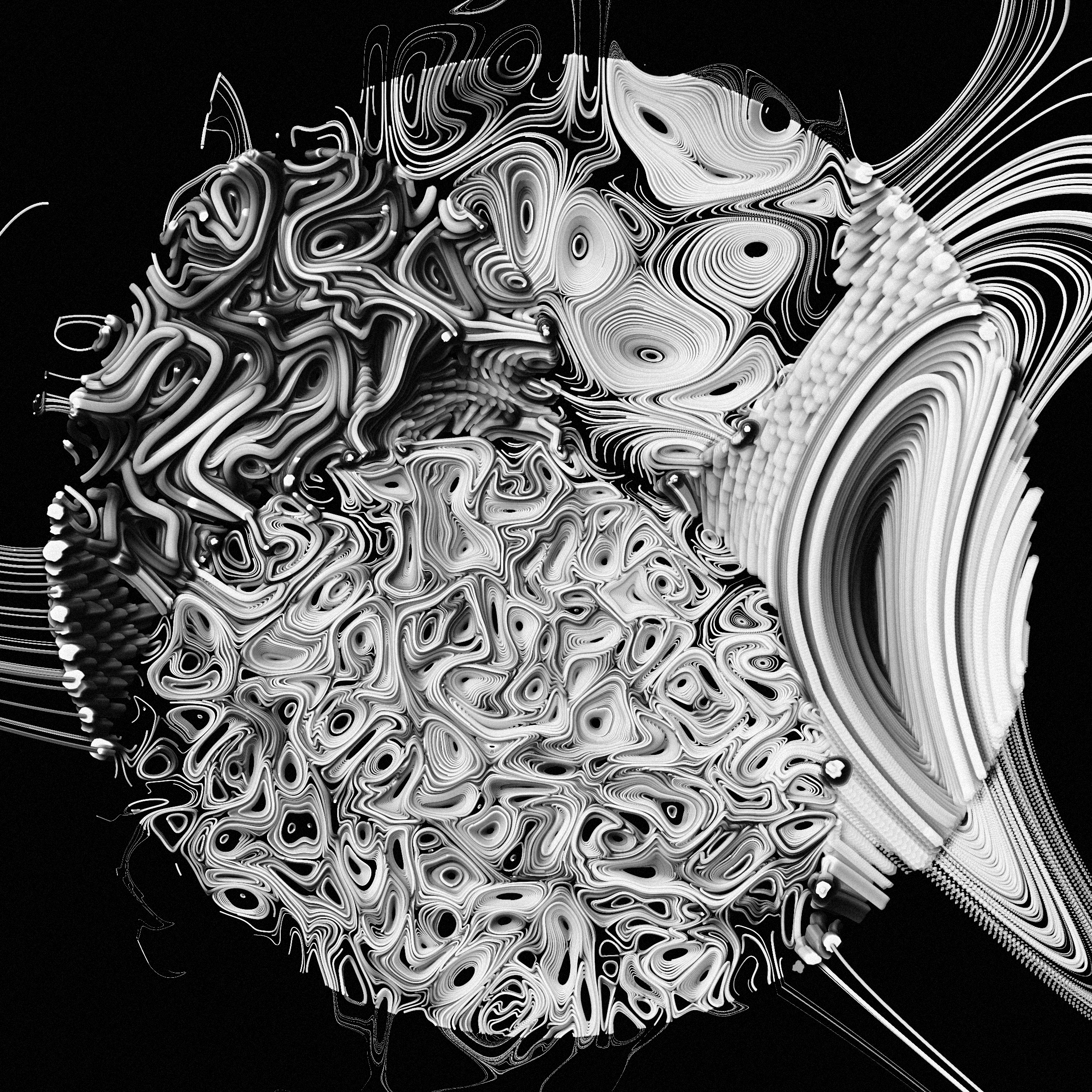 Art Blocks - Art Blocks v2 - The Inner World #223 - NFT # 352000223