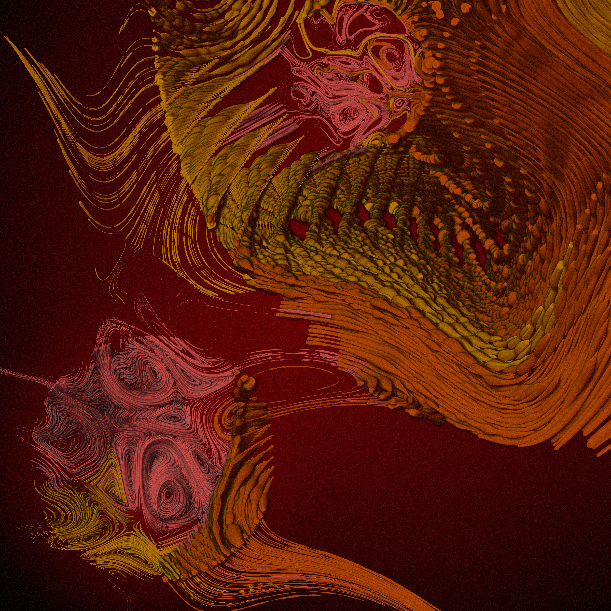 Art Blocks - Art Blocks v2 - The Inner World #234 - NFT # 352000234