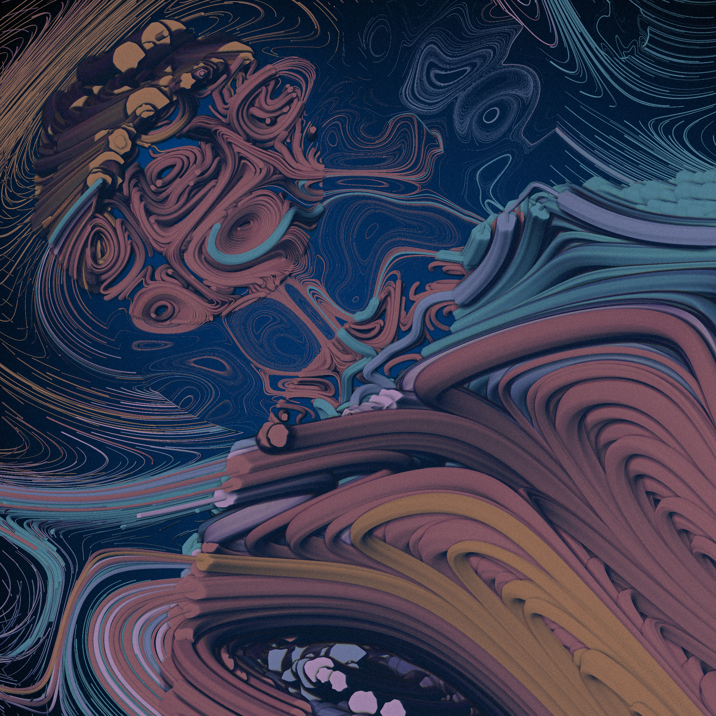 Art Blocks - Art Blocks v2 - The Inner World #237 - NFT # 352000237