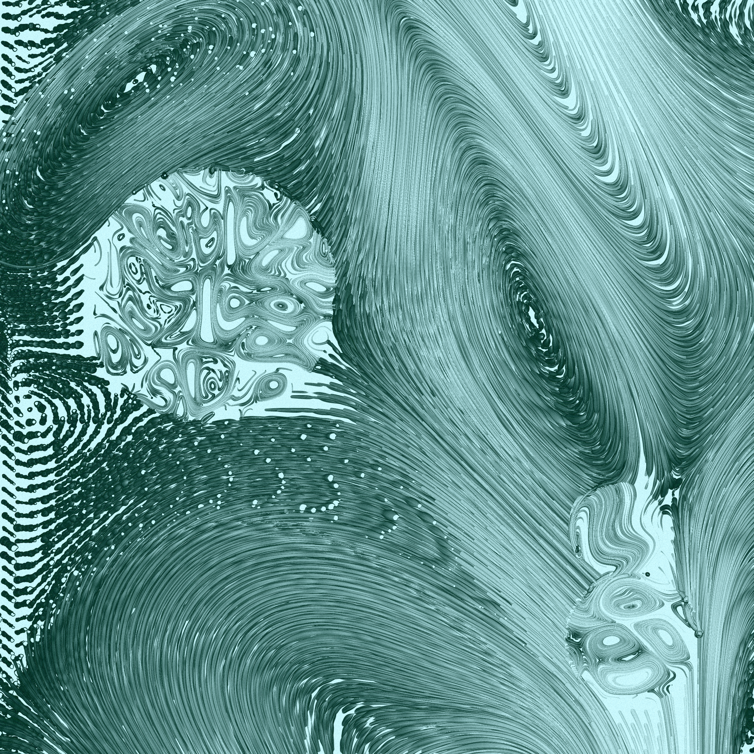 Art Blocks - Art Blocks v2 - The Inner World #248 - NFT # 352000248