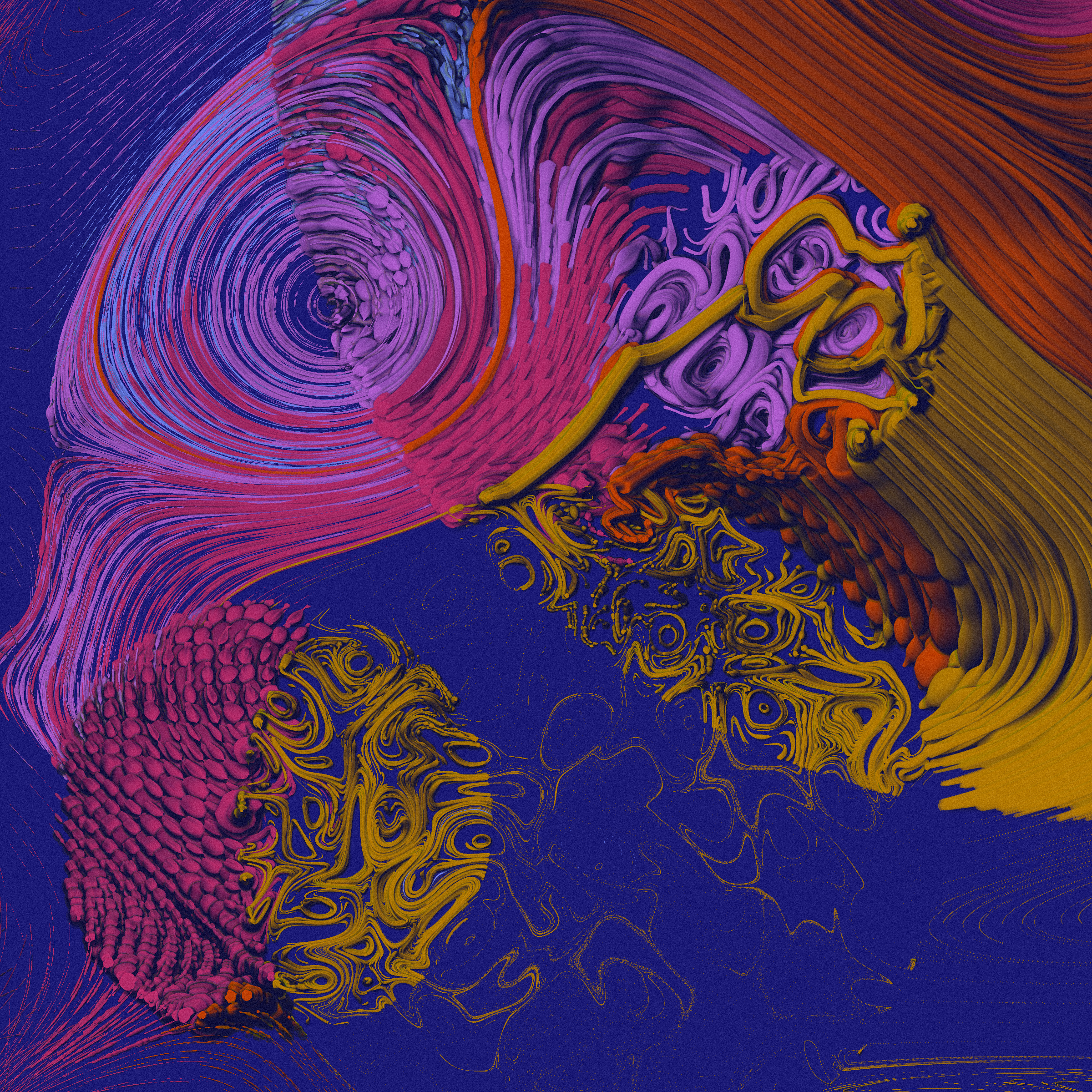 Art Blocks - Art Blocks v2 - The Inner World #251 - NFT # 352000251