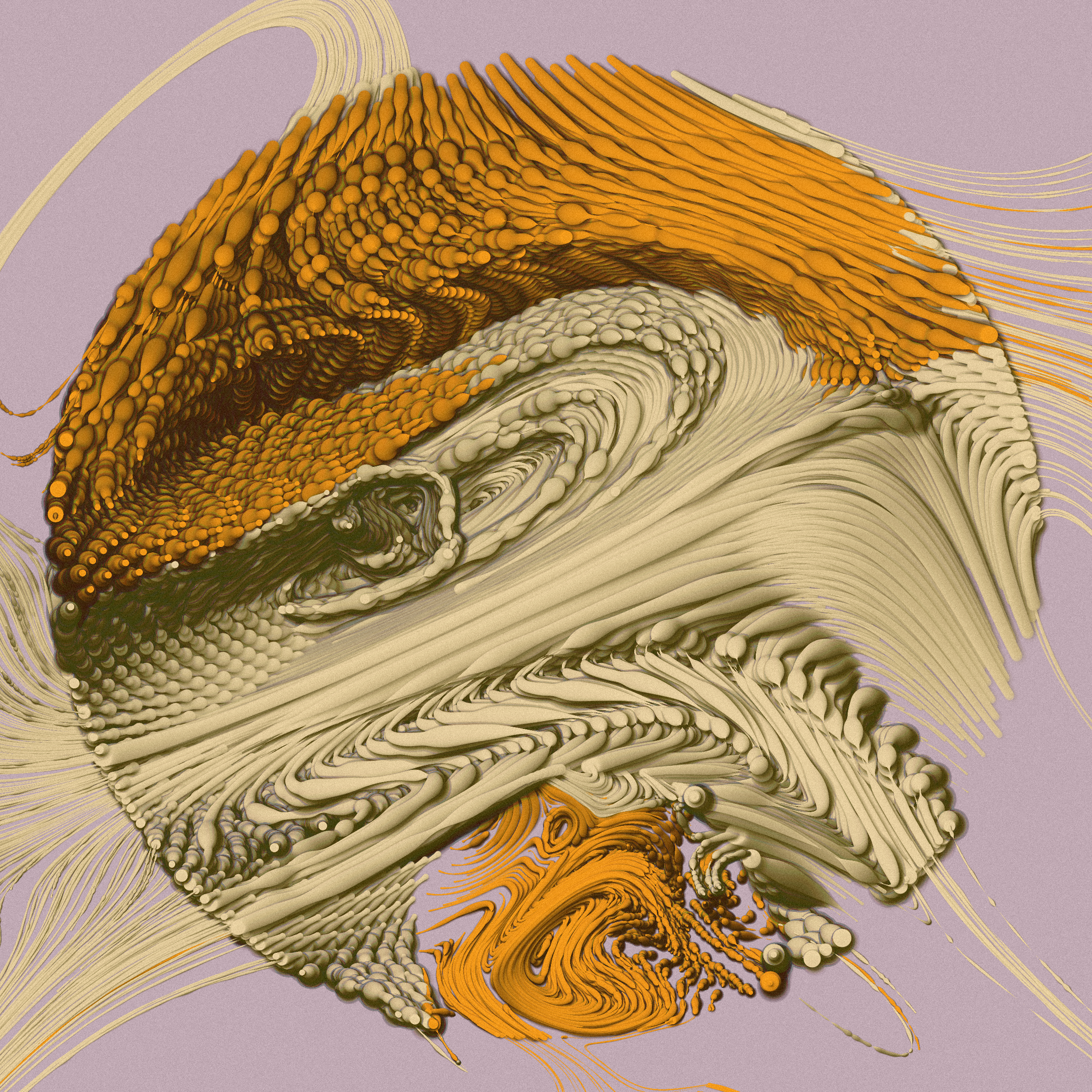 Art Blocks - Art Blocks v2 - The Inner World #258 - NFT # 352000258