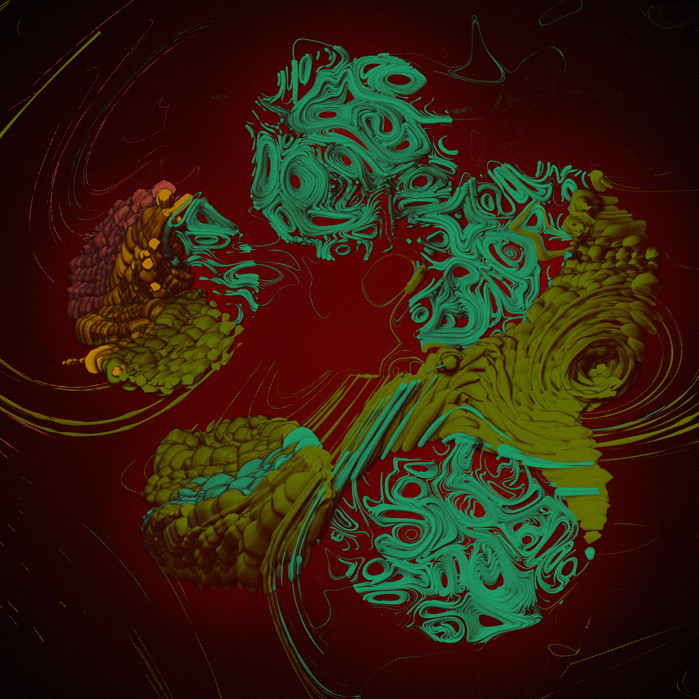 Art Blocks - Art Blocks v2 - The Inner World #260 - NFT # 352000260