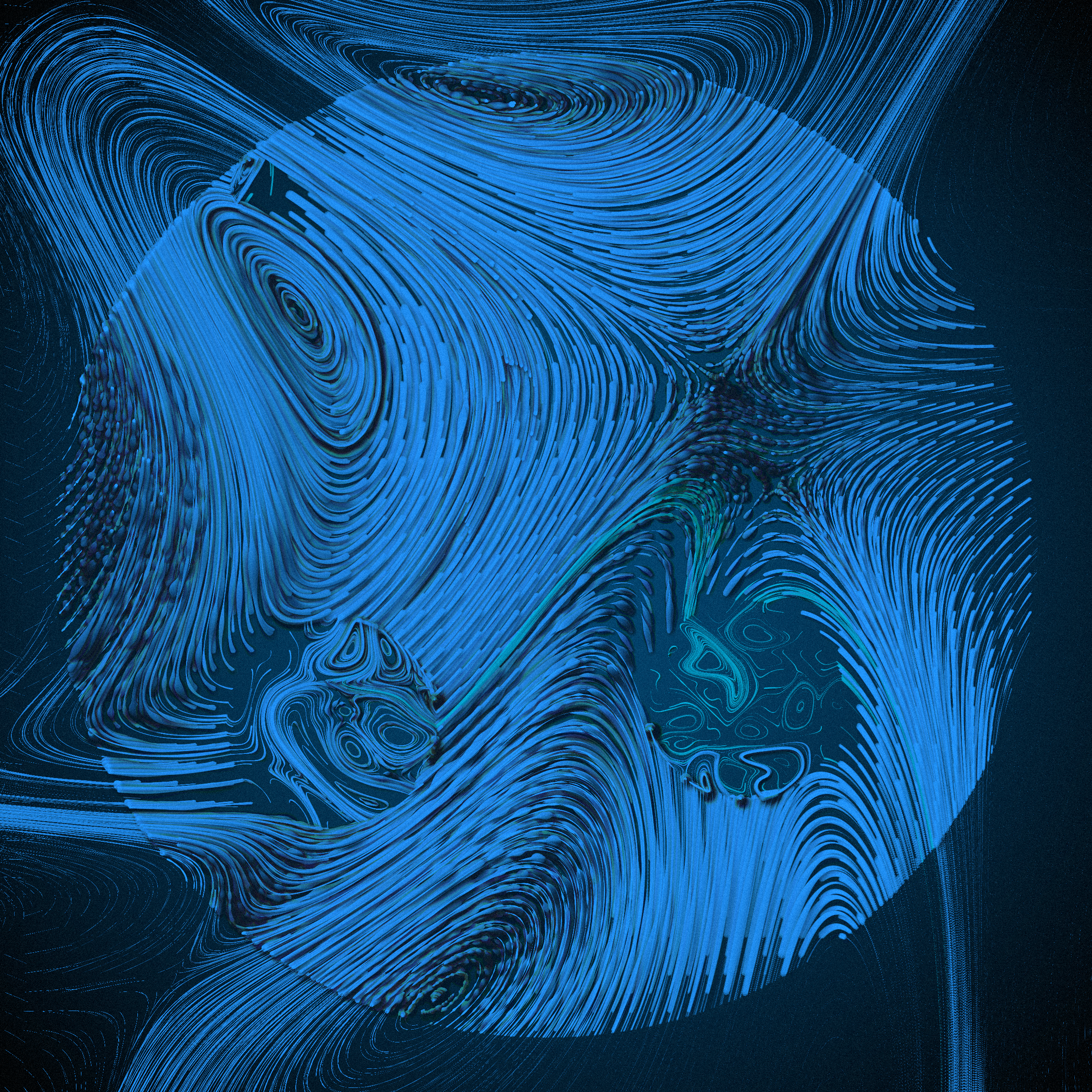 Art Blocks - Art Blocks v2 - The Inner World #265 - NFT # 352000265