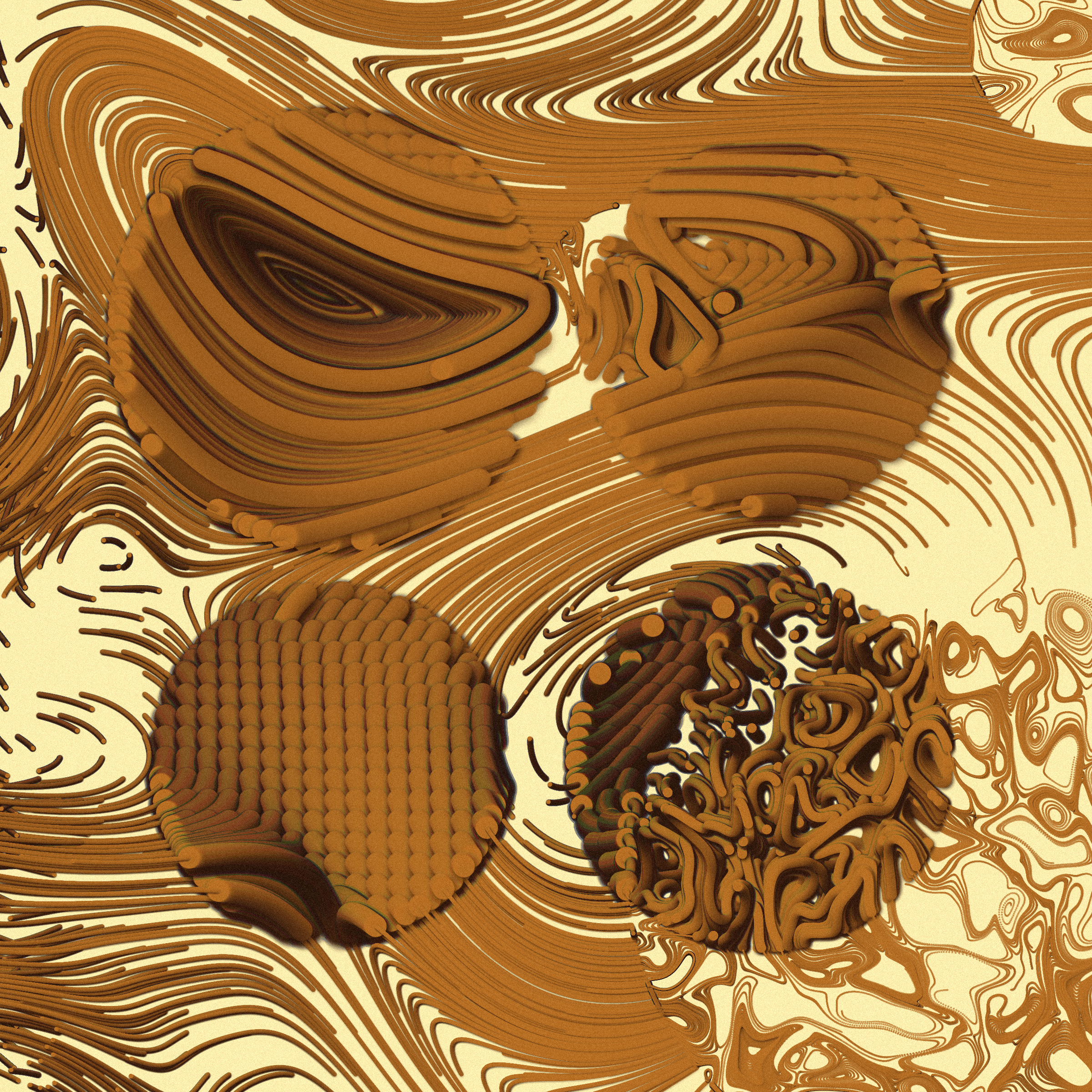 Art Blocks - Art Blocks v2 - The Inner World #267 - NFT # 352000267