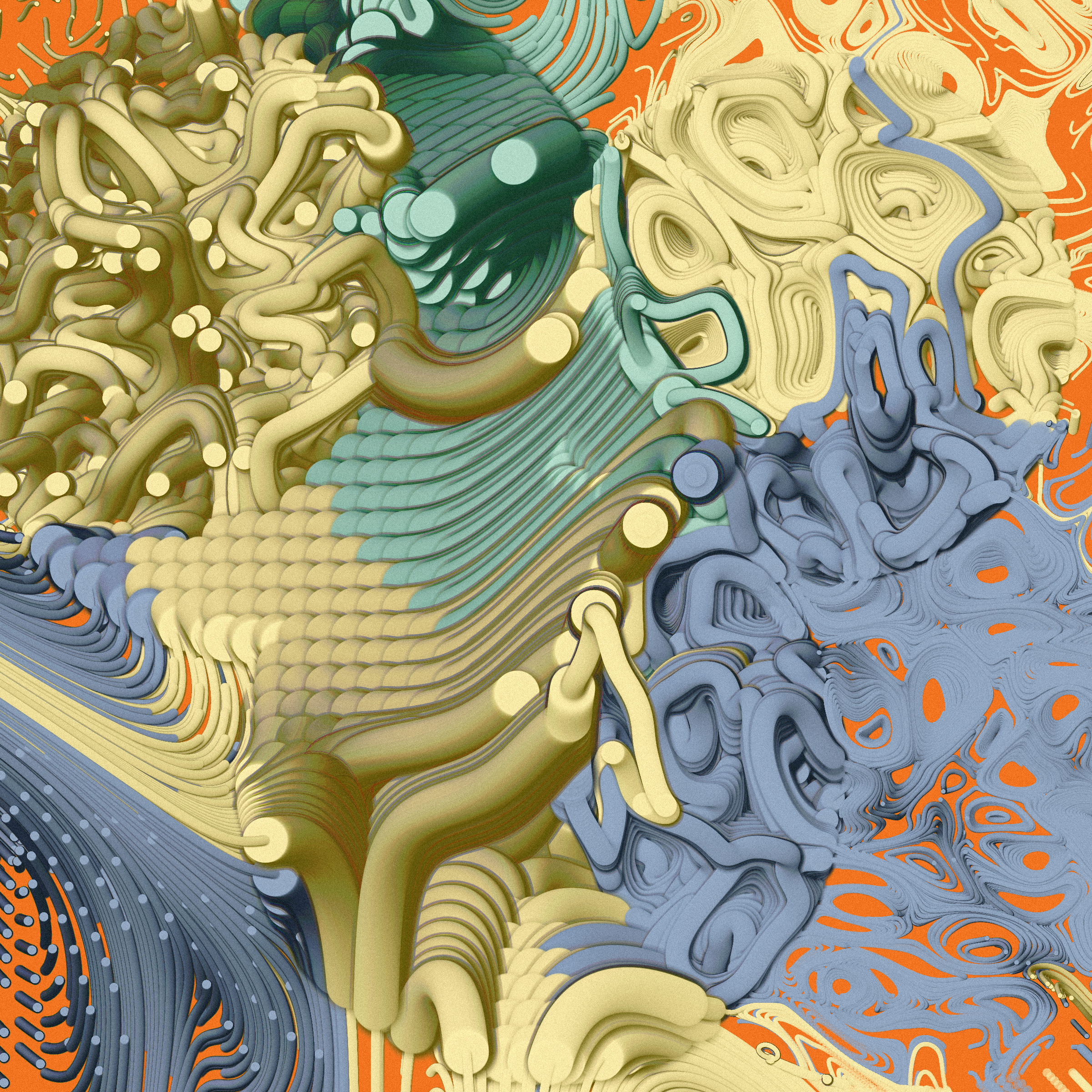 Art Blocks - Art Blocks v2 - The Inner World #272 - NFT # 352000272