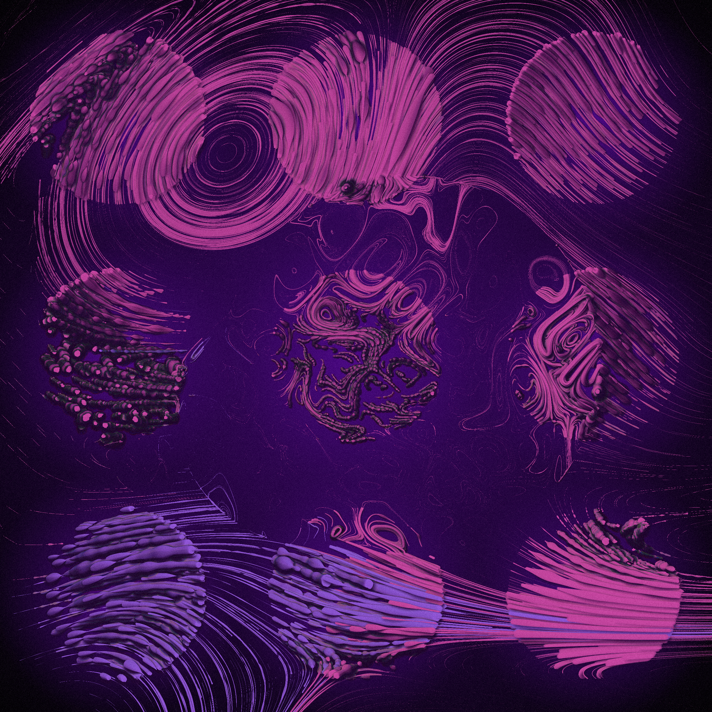 Art Blocks - Art Blocks v2 - The Inner World #273 - NFT # 352000273