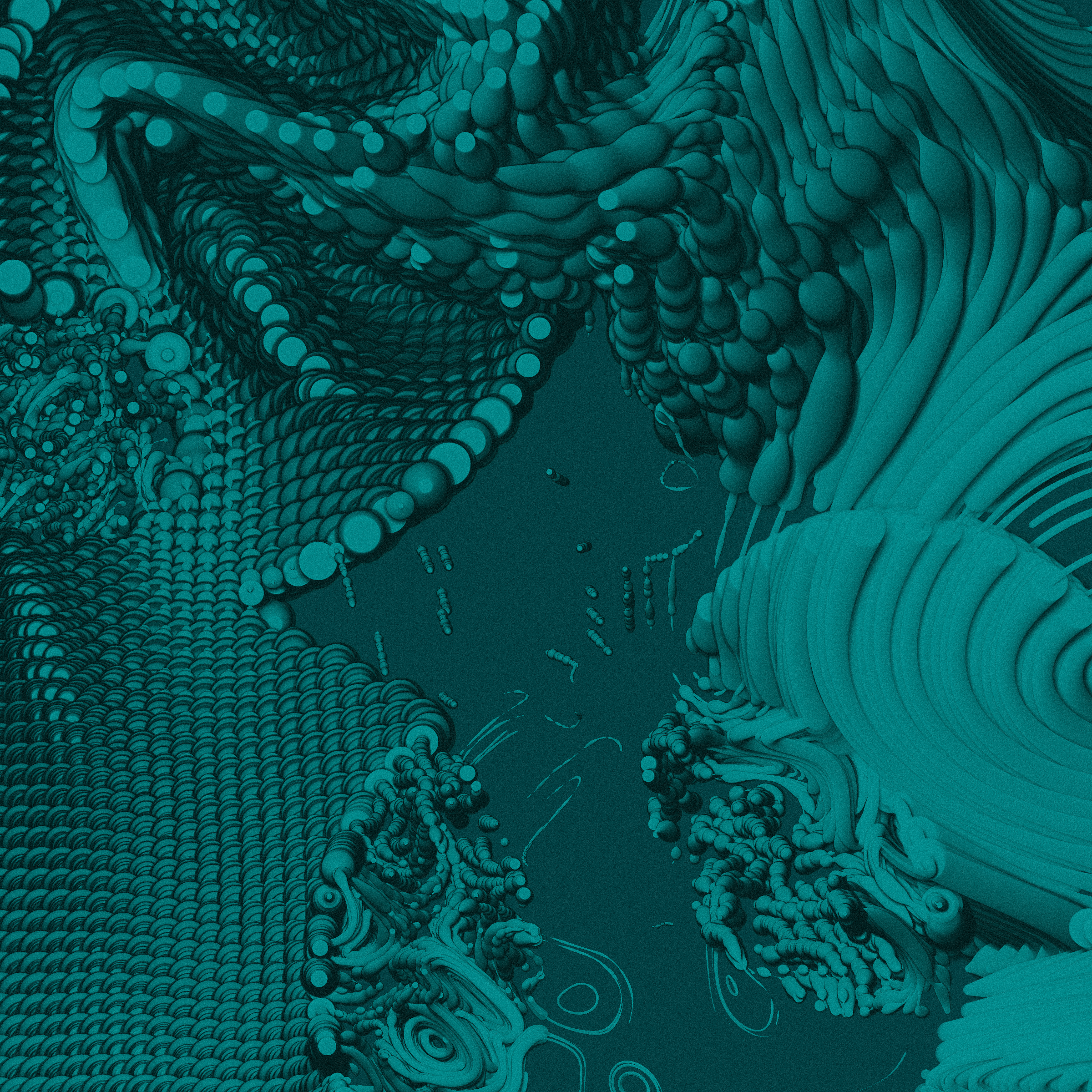 Art Blocks - Art Blocks v2 - The Inner World #274 - NFT # 352000274