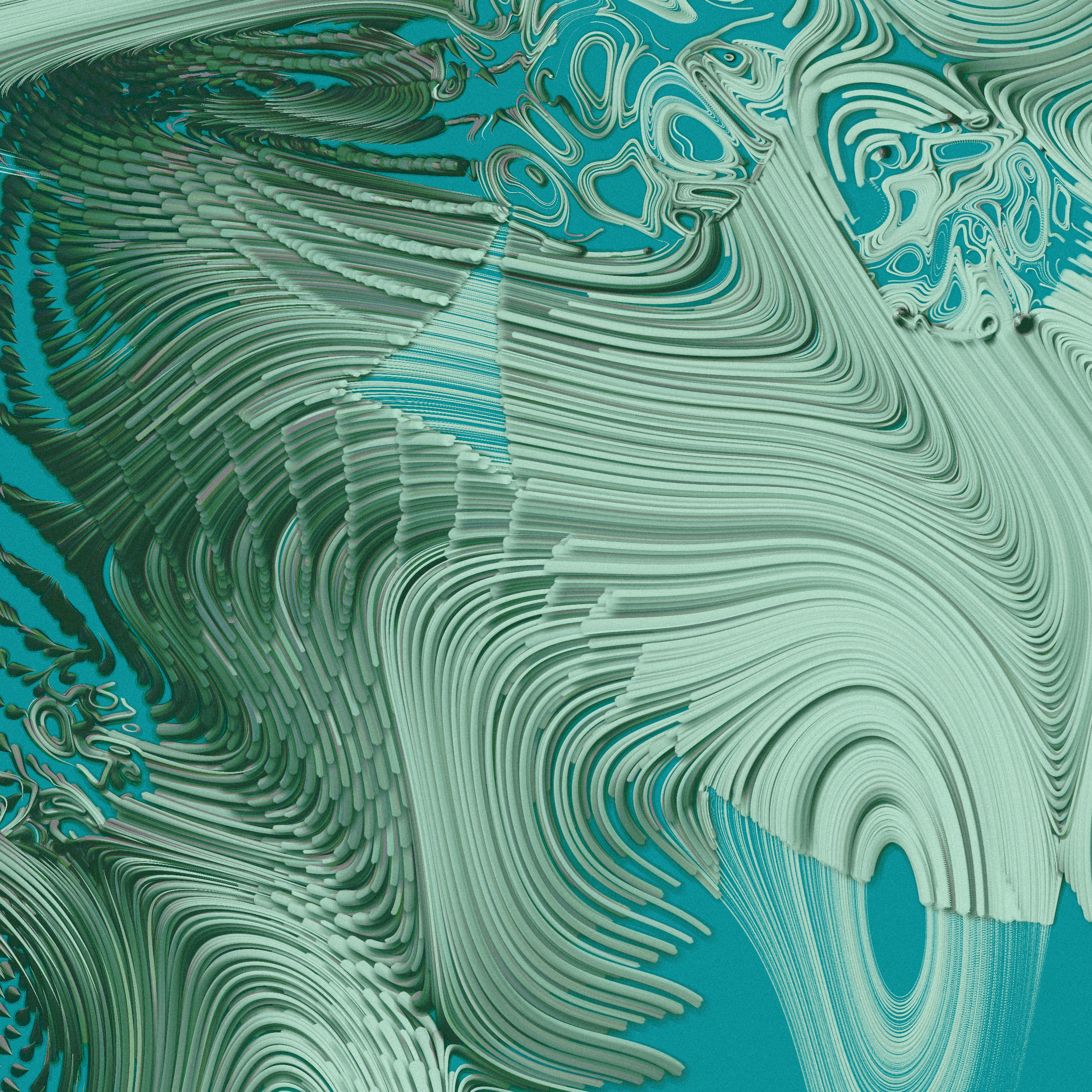 Art Blocks - Art Blocks v2 - The Inner World #278 - NFT # 352000278