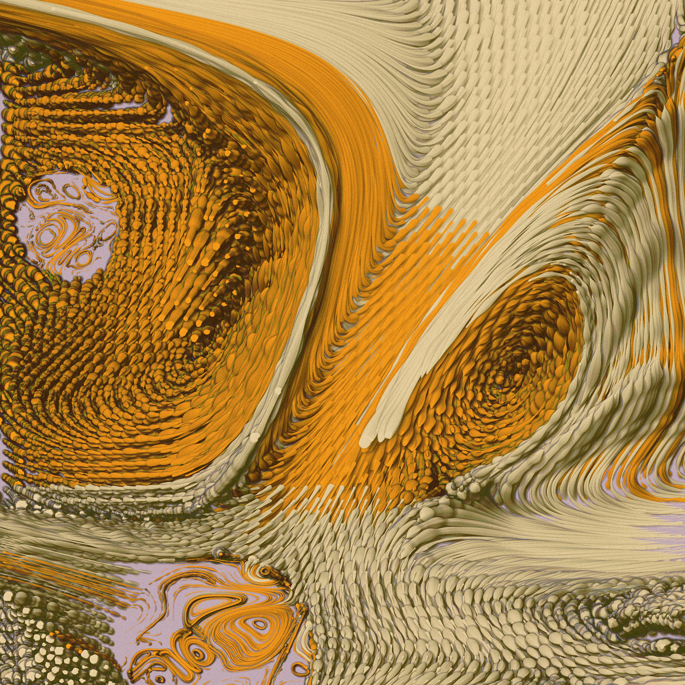 Art Blocks - Art Blocks v2 - The Inner World #281 - NFT # 352000281