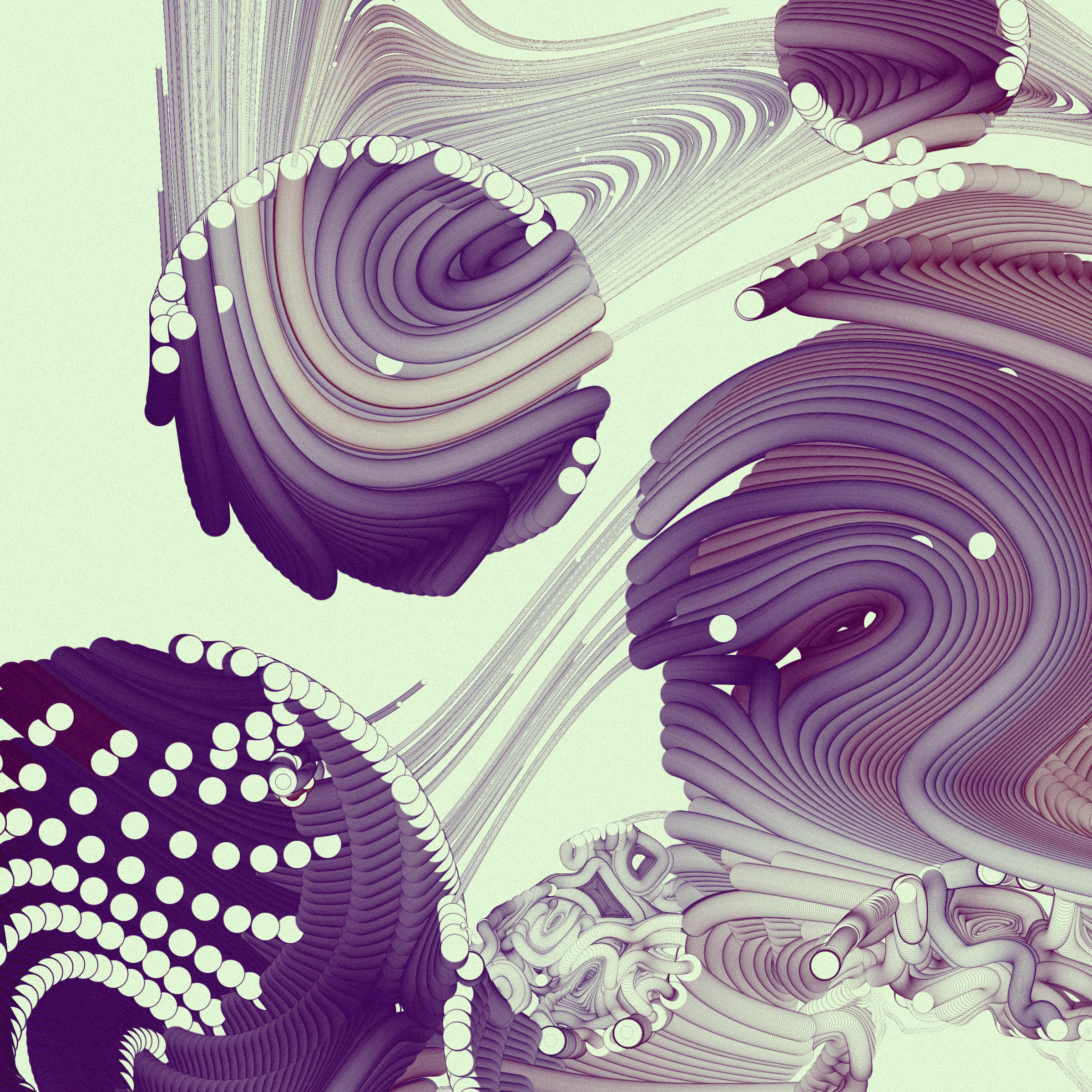 Art Blocks - Art Blocks v2 - The Inner World #284 - NFT # 352000284