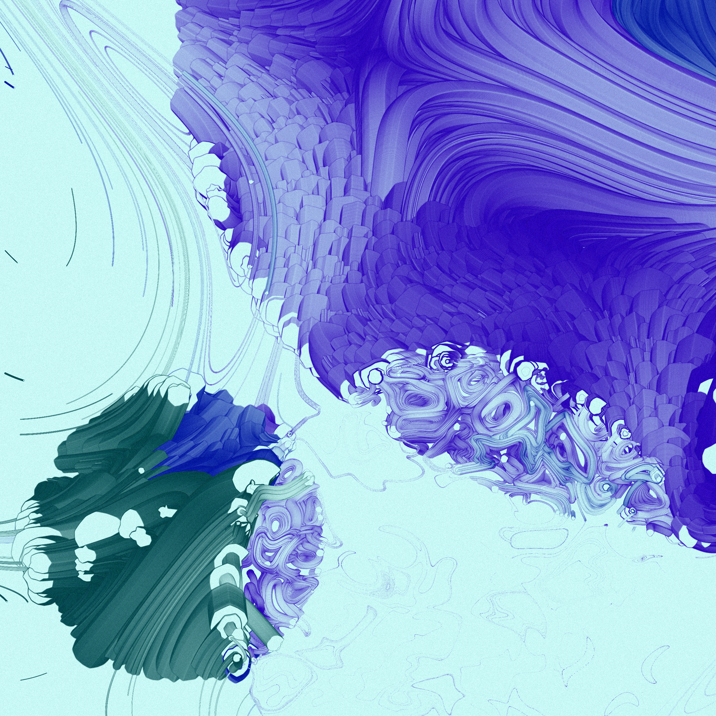 Art Blocks - Art Blocks v2 - The Inner World #286 - NFT # 352000286