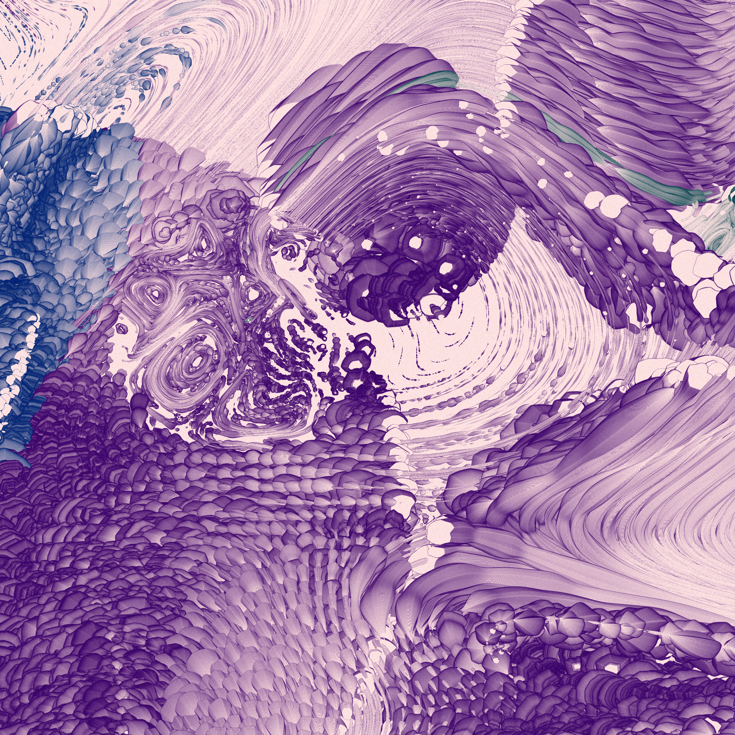 Art Blocks - Art Blocks v2 - The Inner World #292 - NFT # 352000292