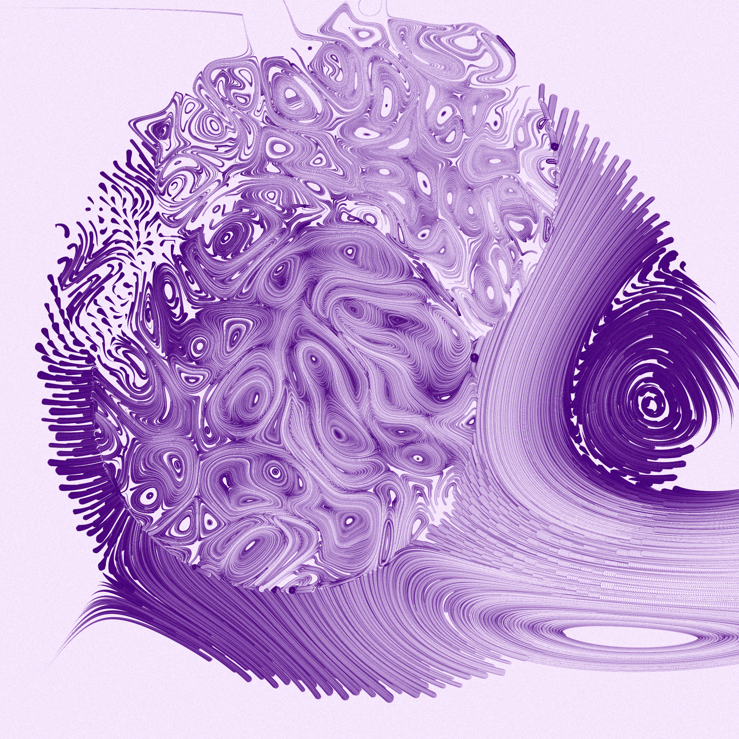 Art Blocks - Art Blocks v2 - The Inner World #293 - NFT # 352000293