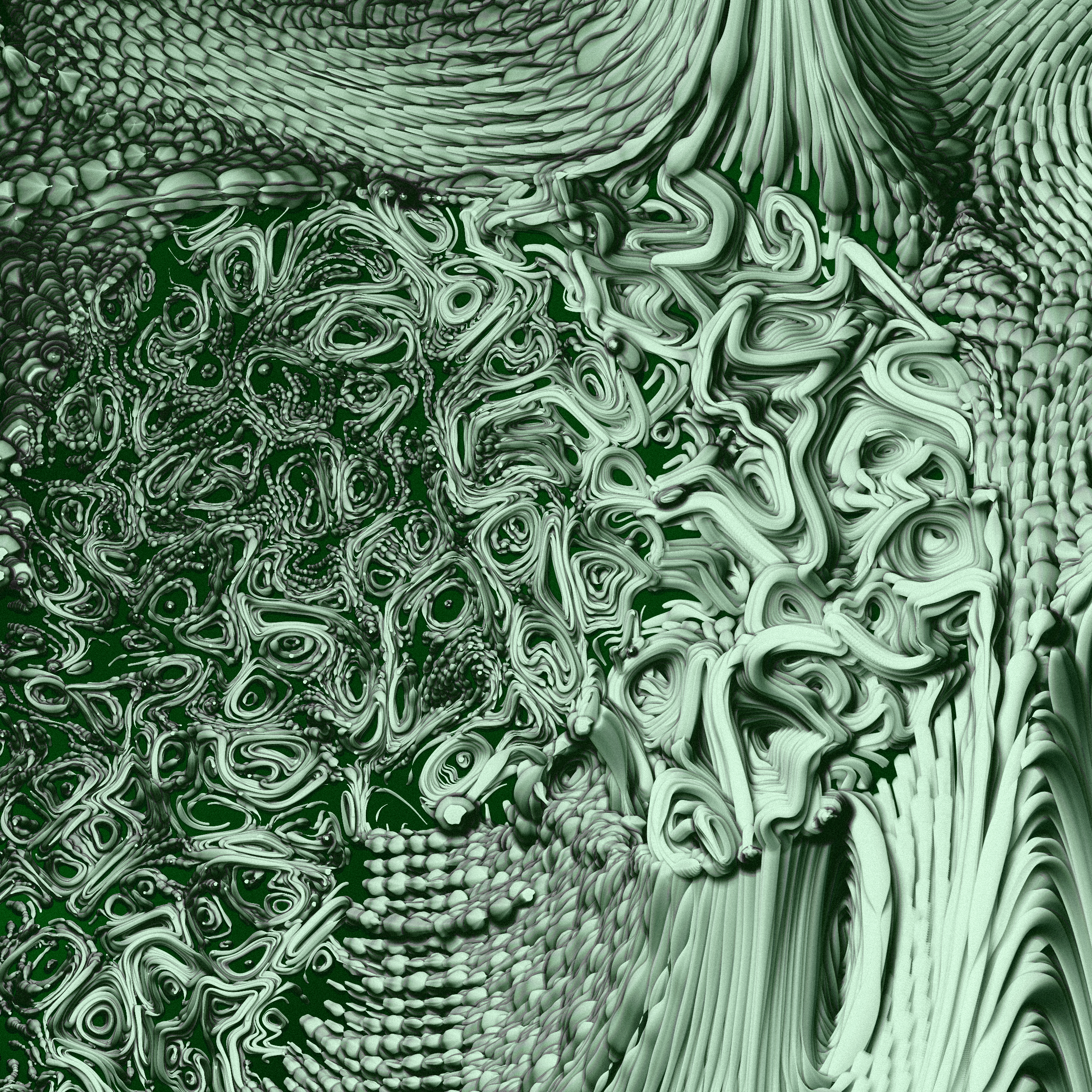 Art Blocks - Art Blocks v2 - The Inner World #295 - NFT # 352000295