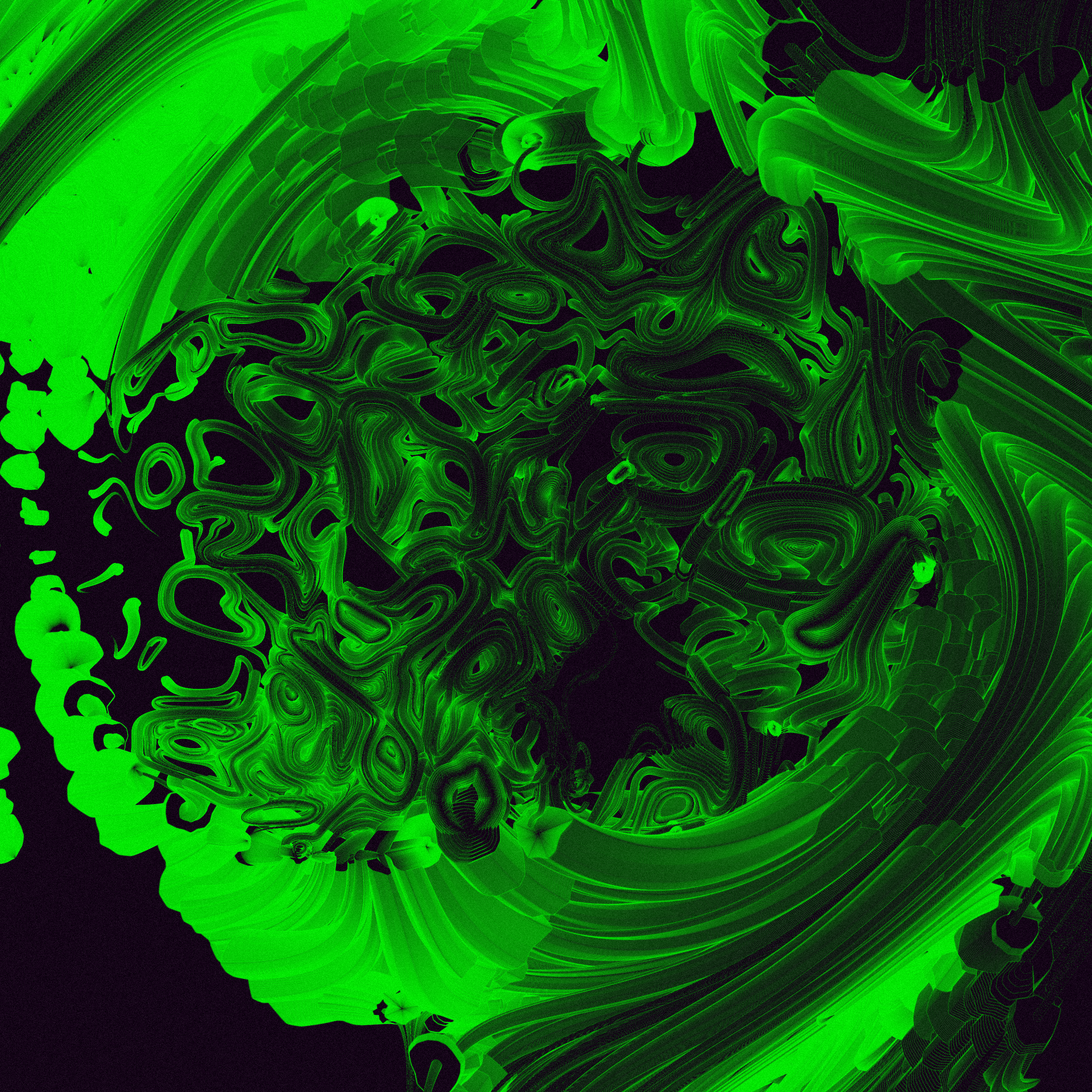 Art Blocks - Art Blocks v2 - The Inner World #296 - NFT # 352000296