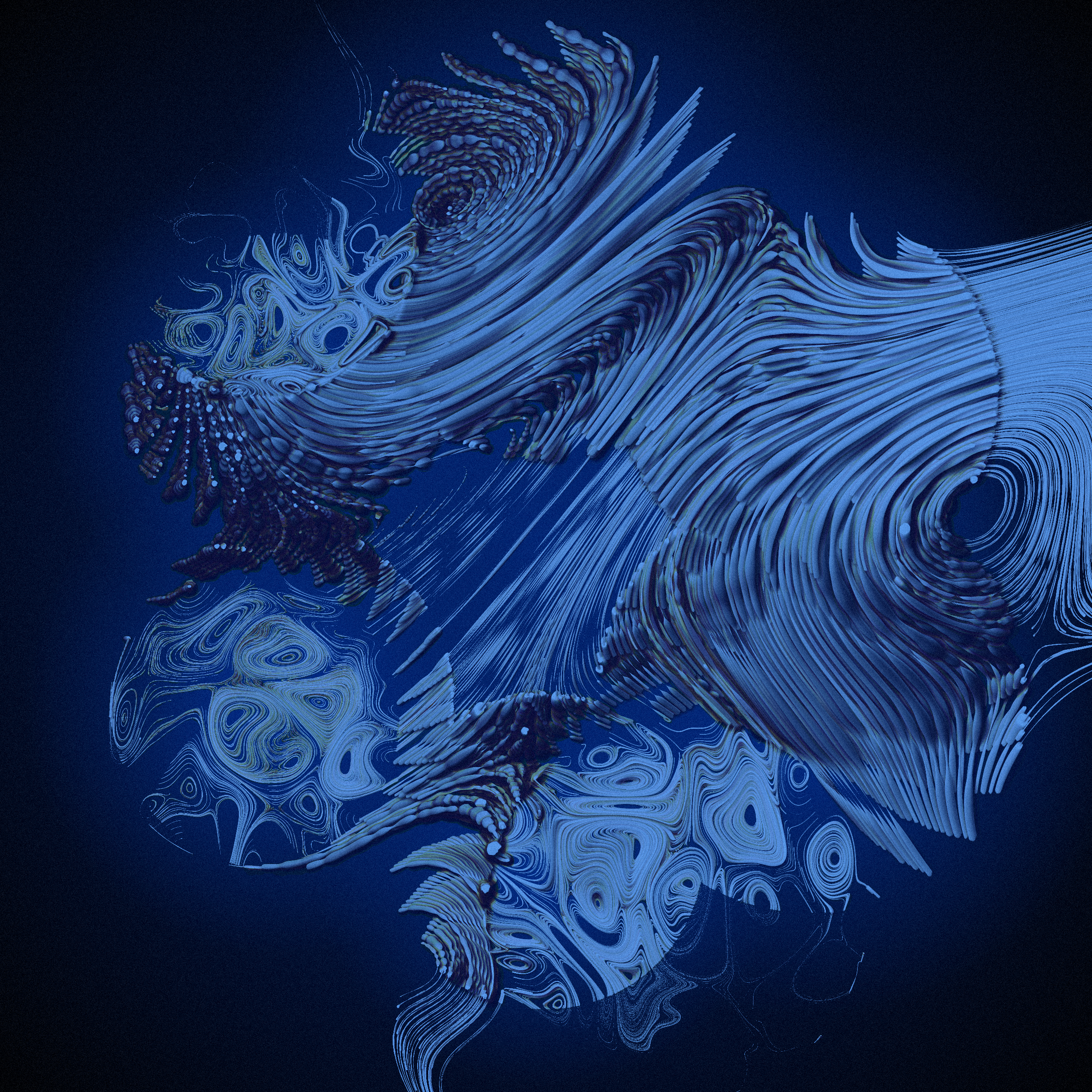 Art Blocks - Art Blocks v2 - The Inner World #303 - NFT # 352000303