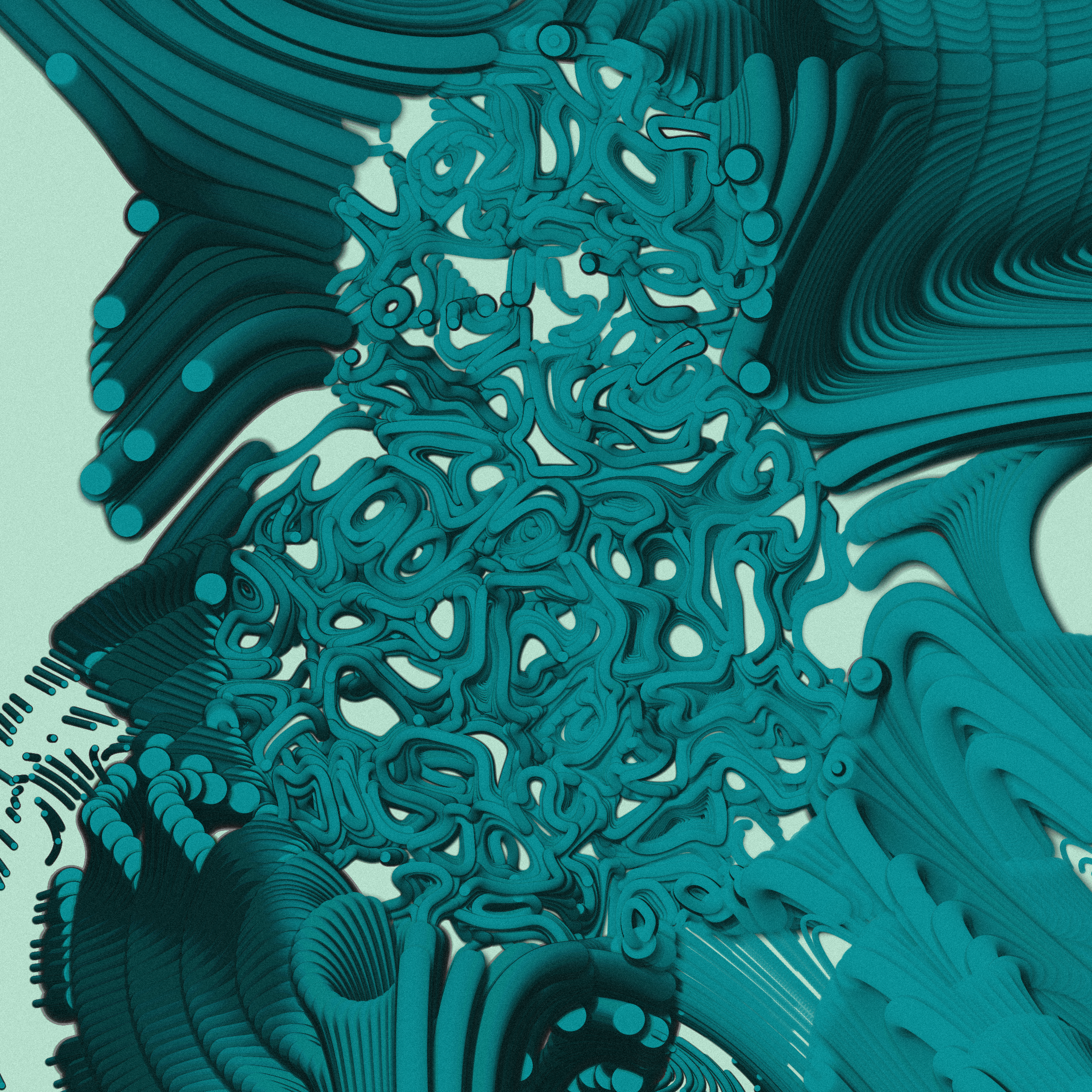 Art Blocks - Art Blocks v2 - The Inner World #305 - NFT # 352000305