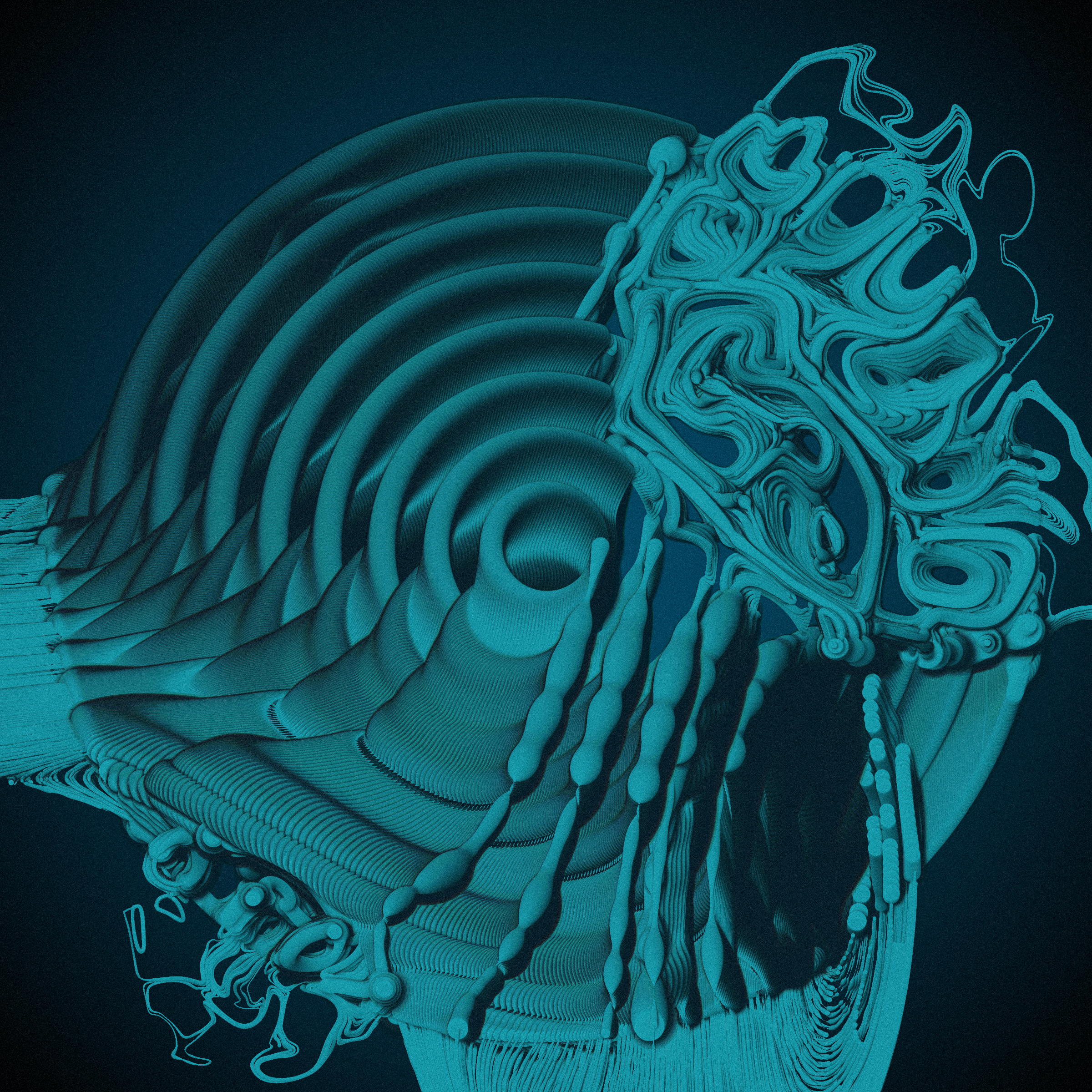 Art Blocks - Art Blocks v2 - The Inner World #306 - NFT # 352000306